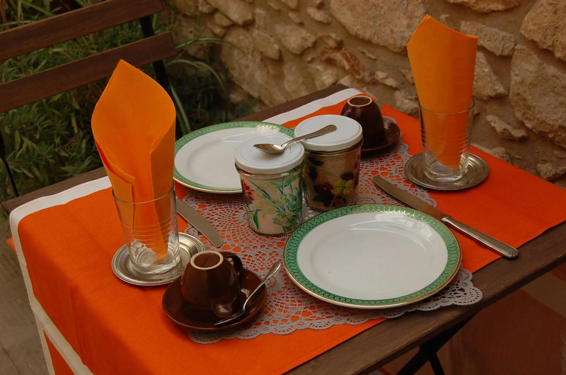 Decorative detail in Elianthos B&B