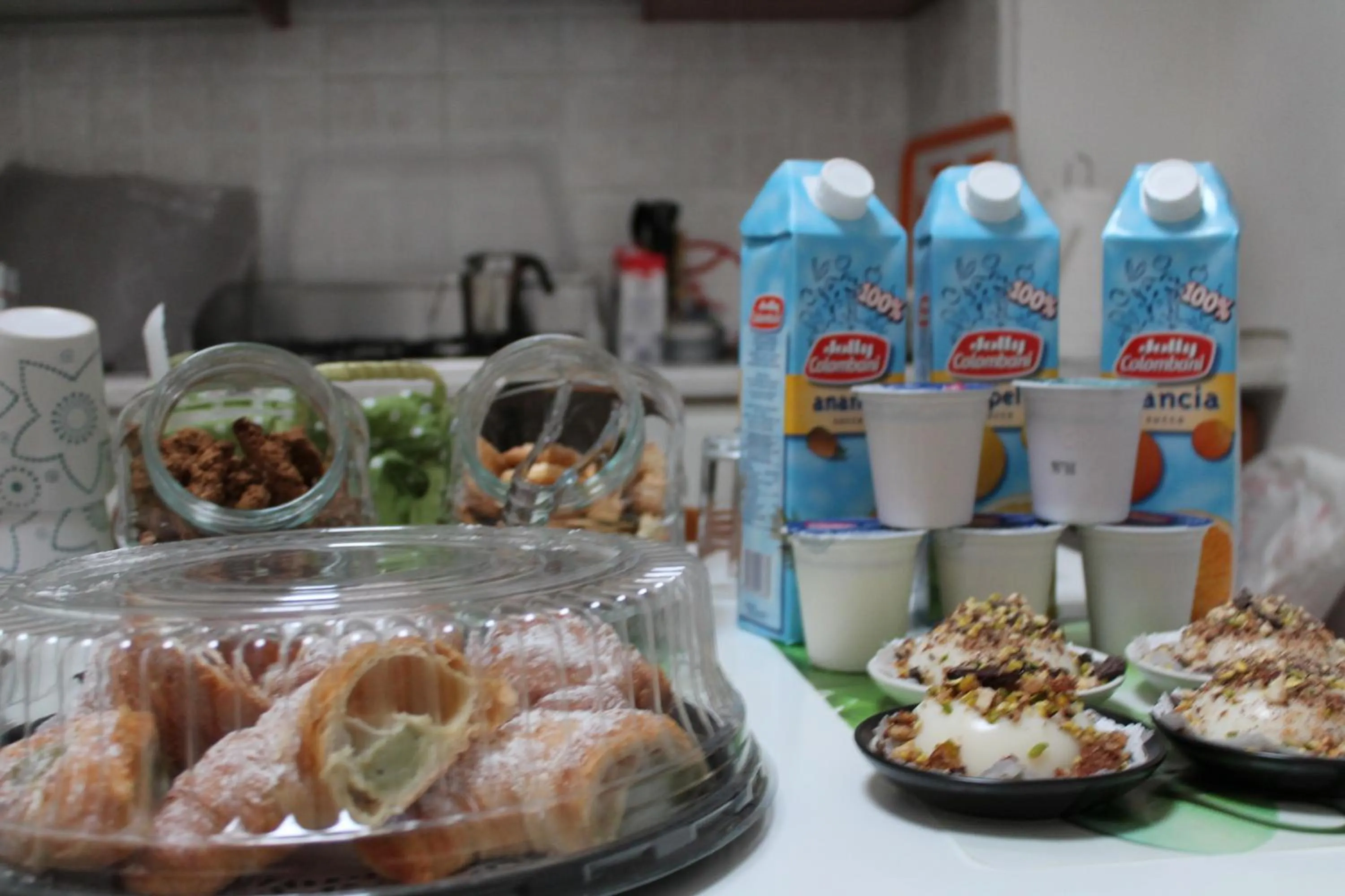 Food and drinks in Elianthos B&B