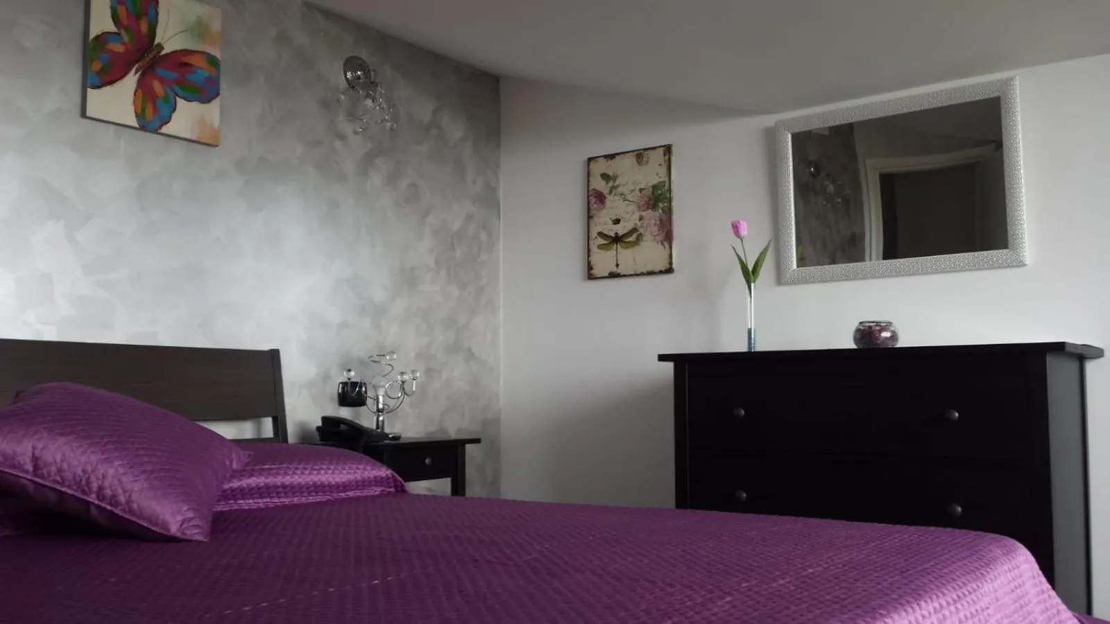 Bed in B&B Villa Molinari Restaurant e Baby Park