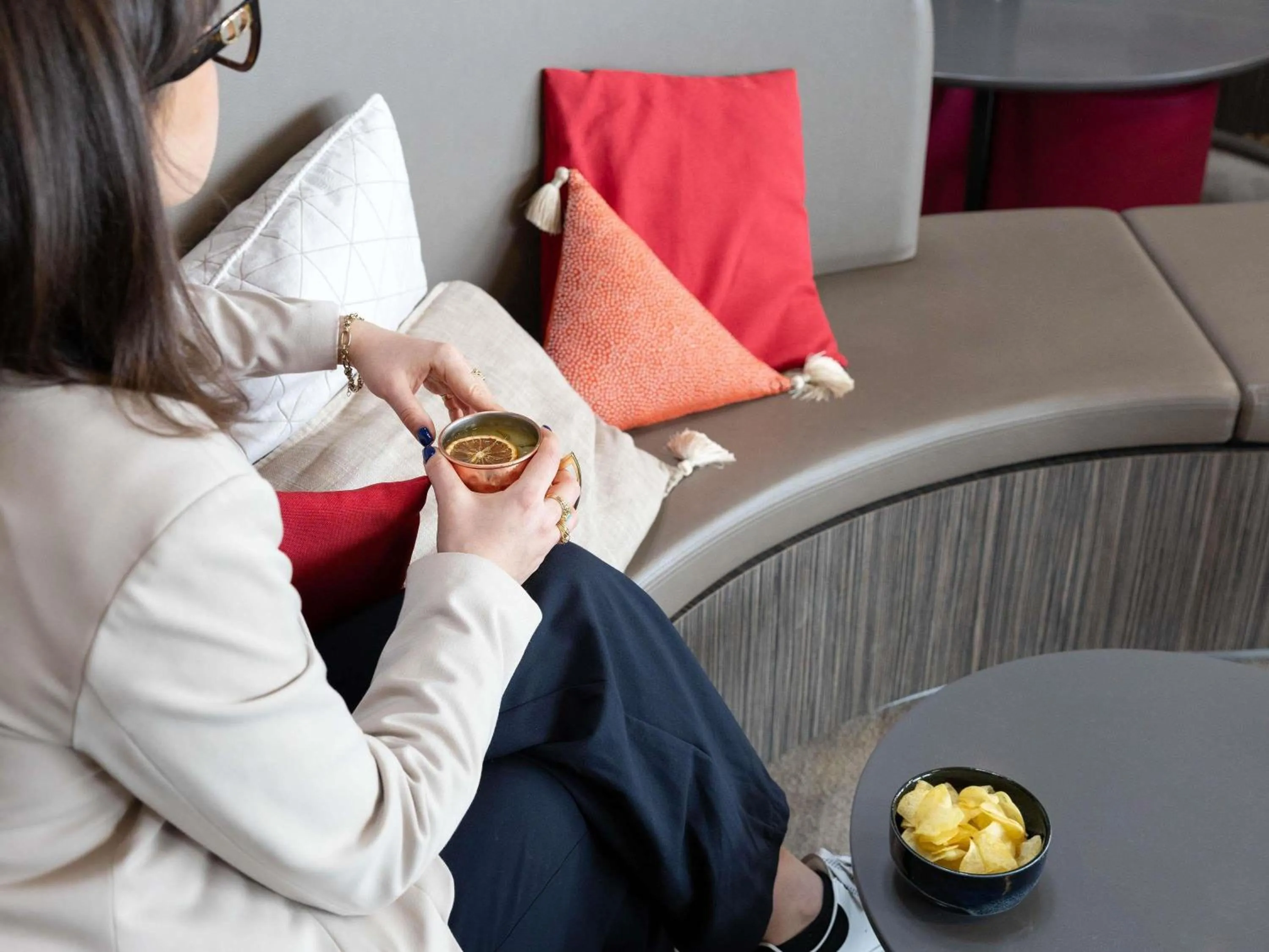 Lounge or bar in Mercure Toulouse Sud