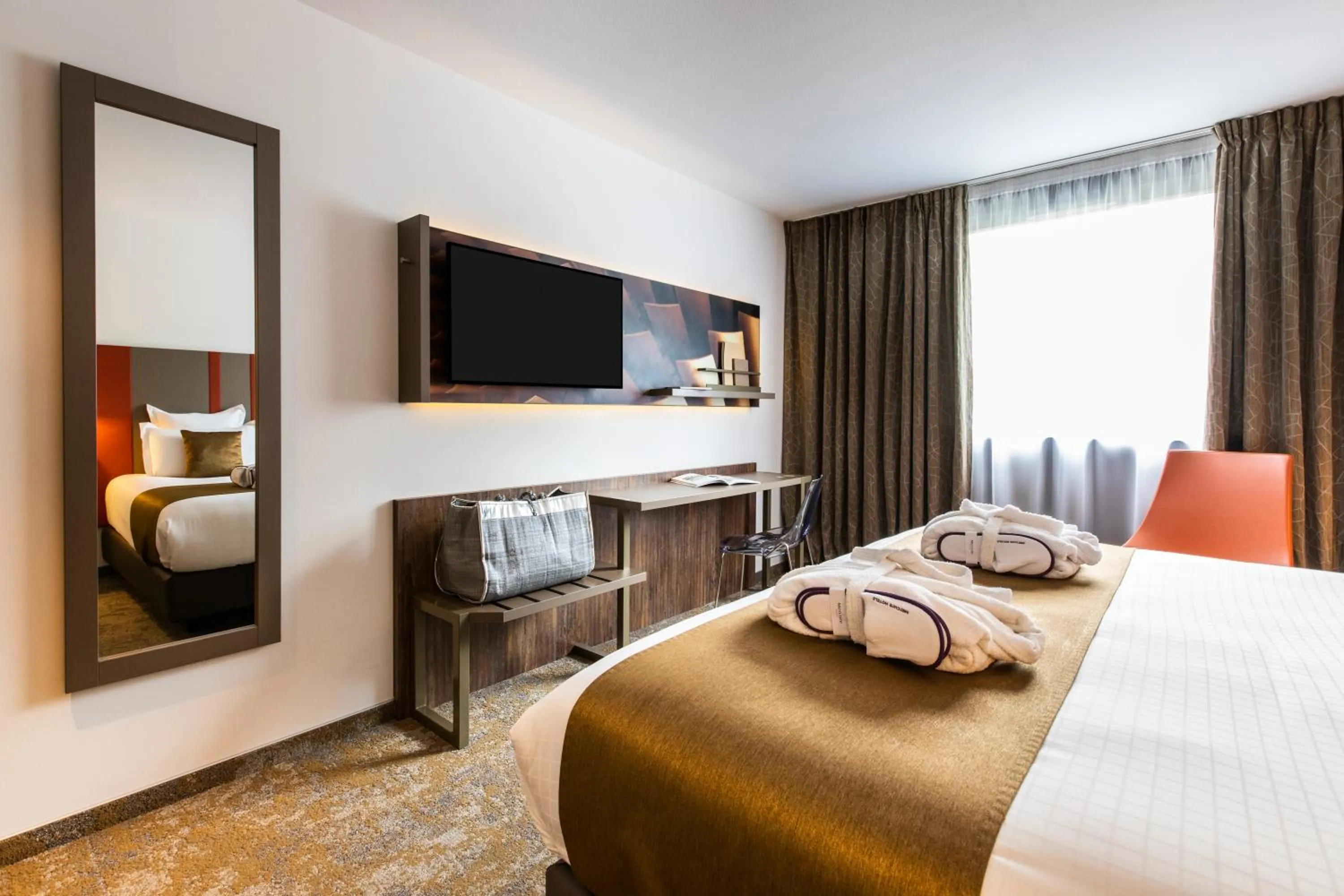 Bed in Mercure Belfort Centre