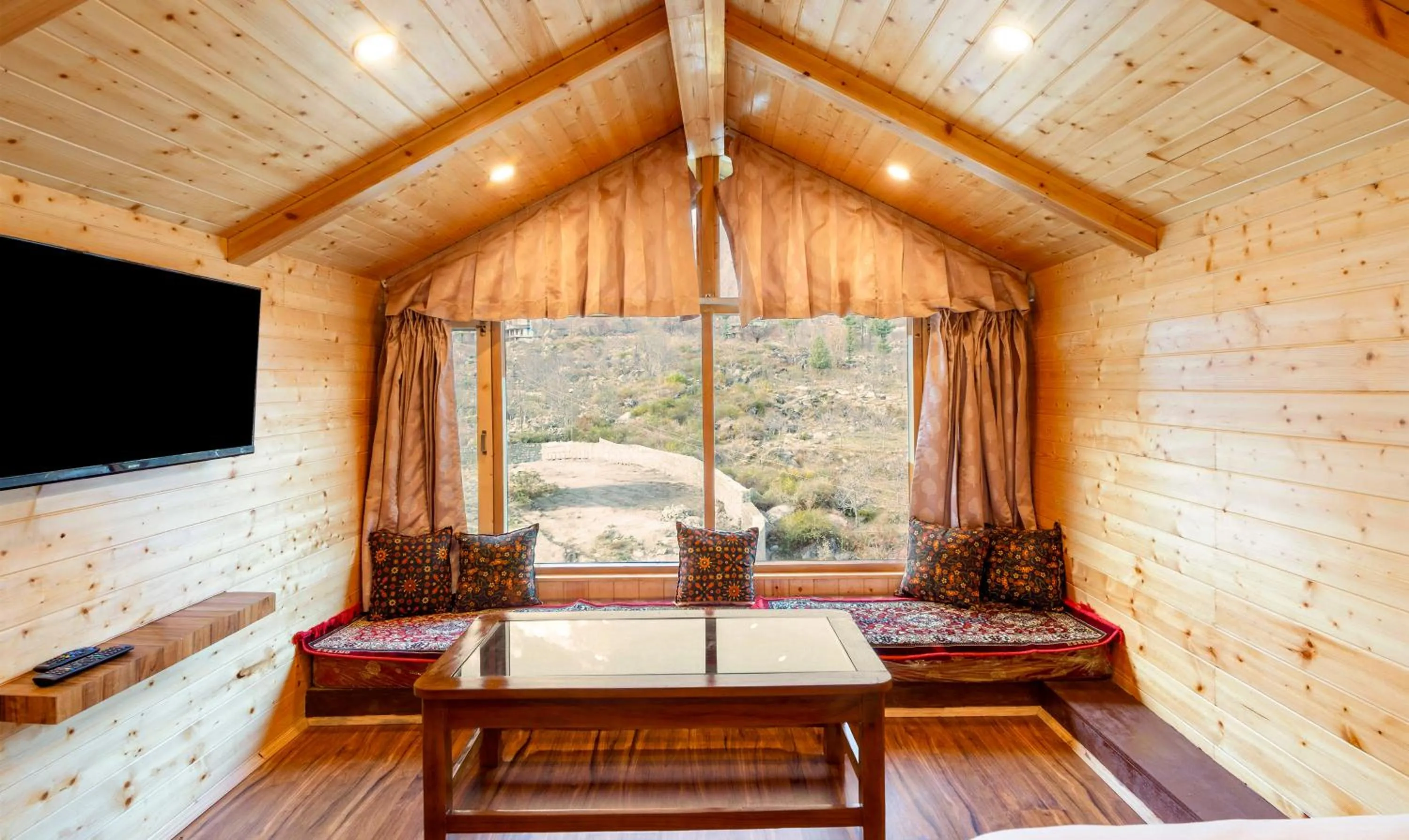 Bedroom in Treebo M R Villa
