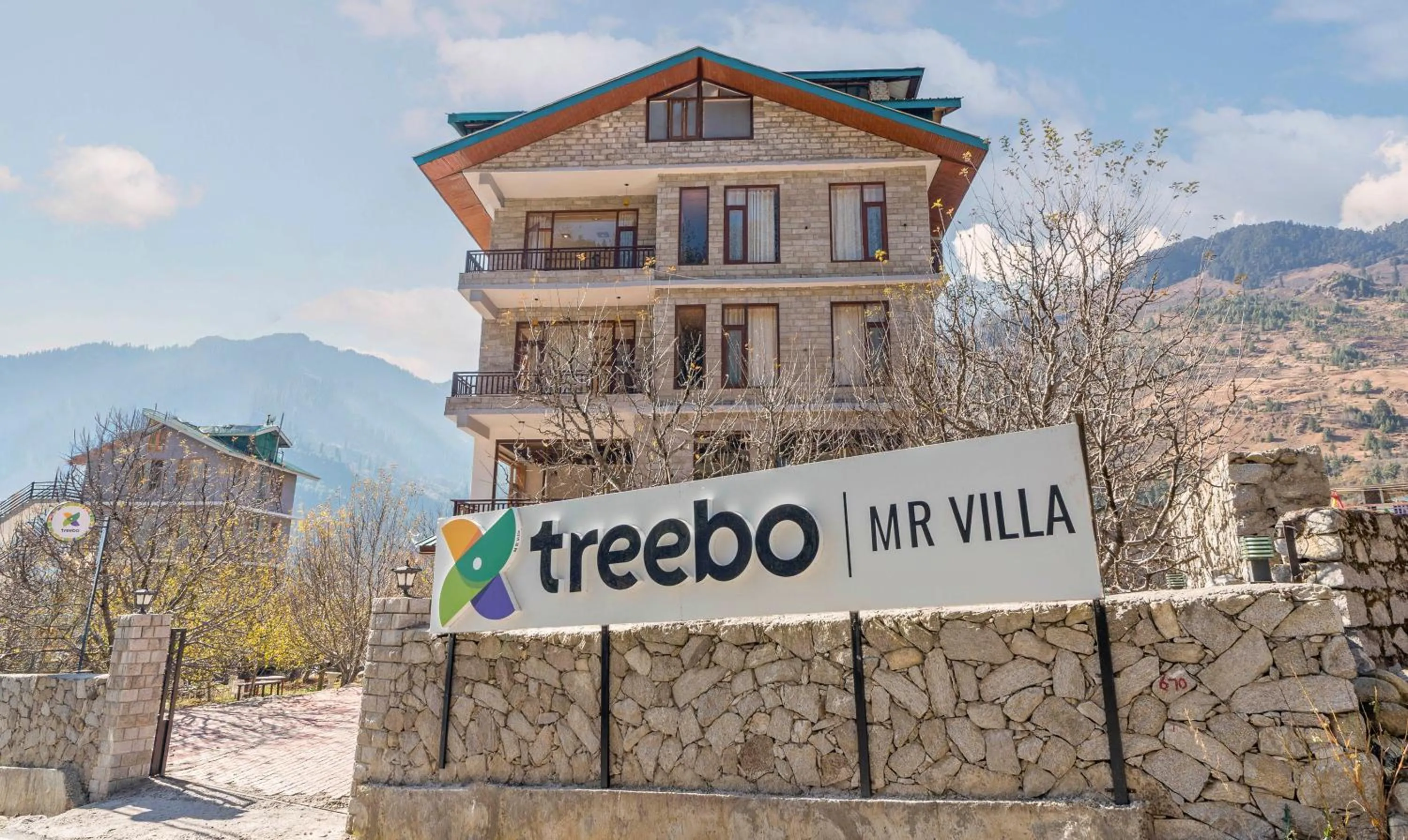 Property building in Treebo M R Villa
