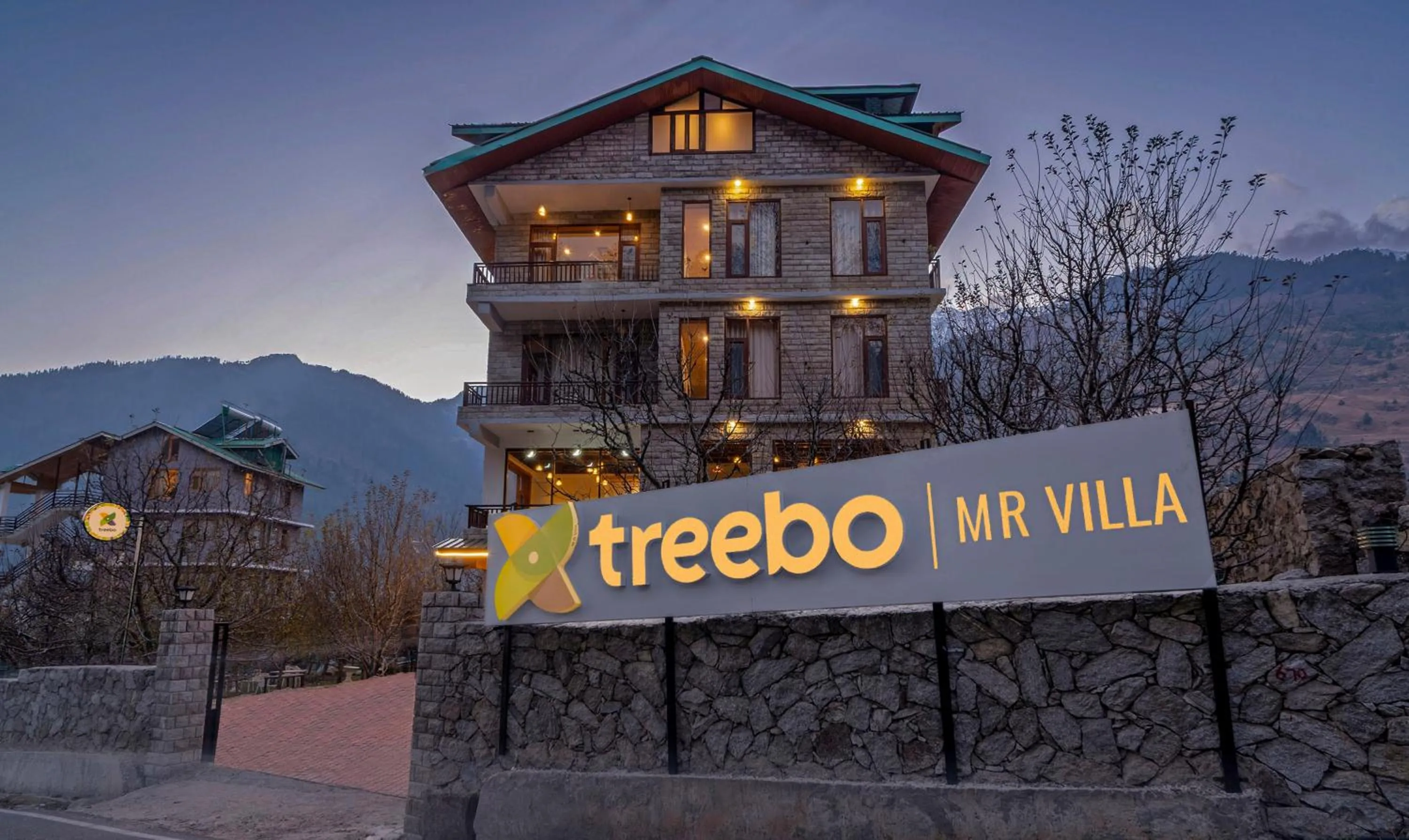 Property building in Treebo M R Villa