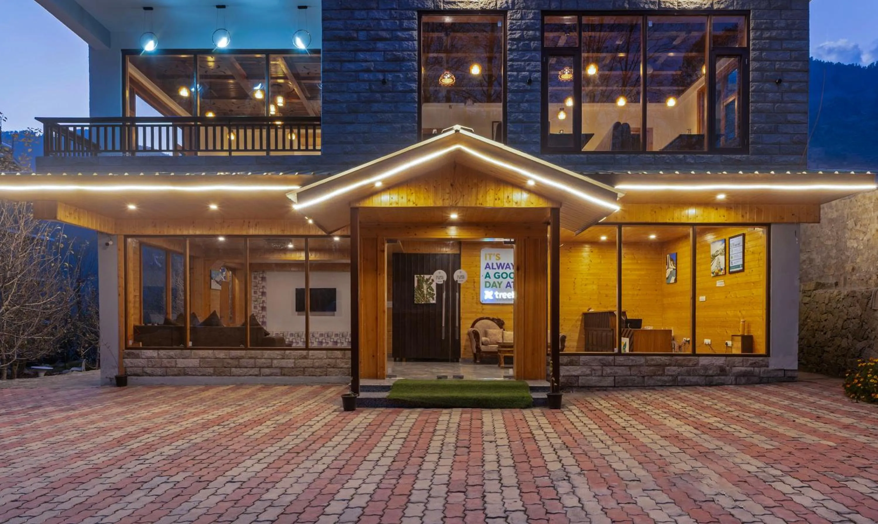 Property building in Treebo M R Villa
