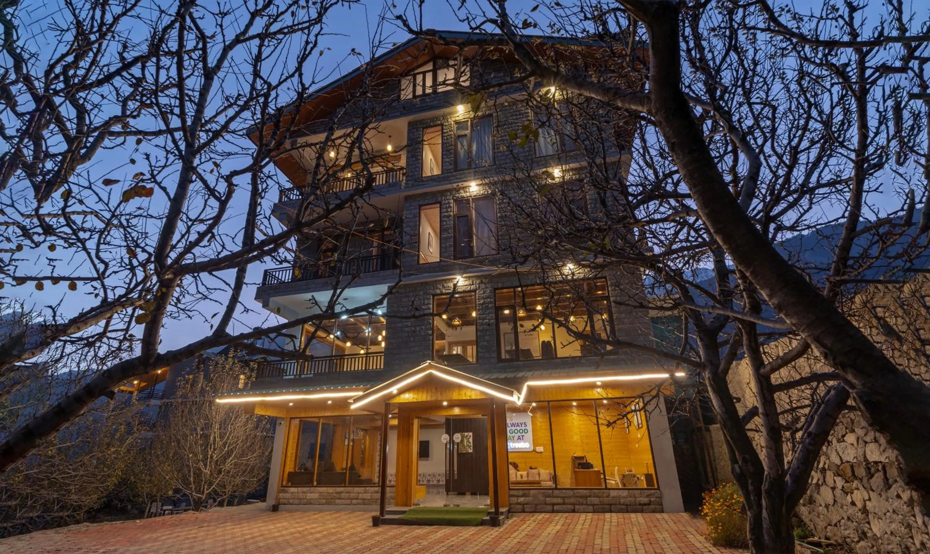 Property building in Treebo M R Villa