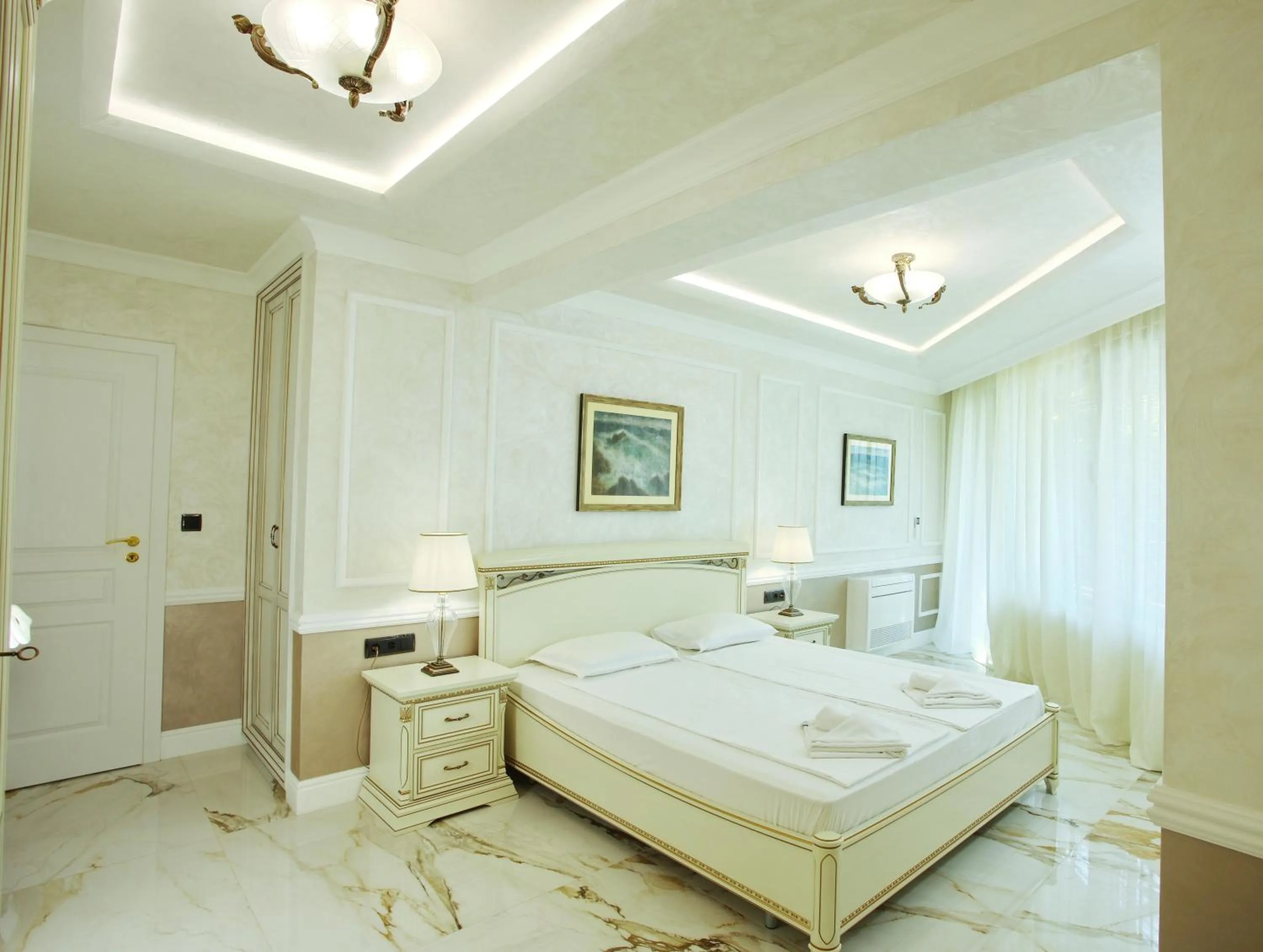 Bedroom, Bed in Art Complex Anel