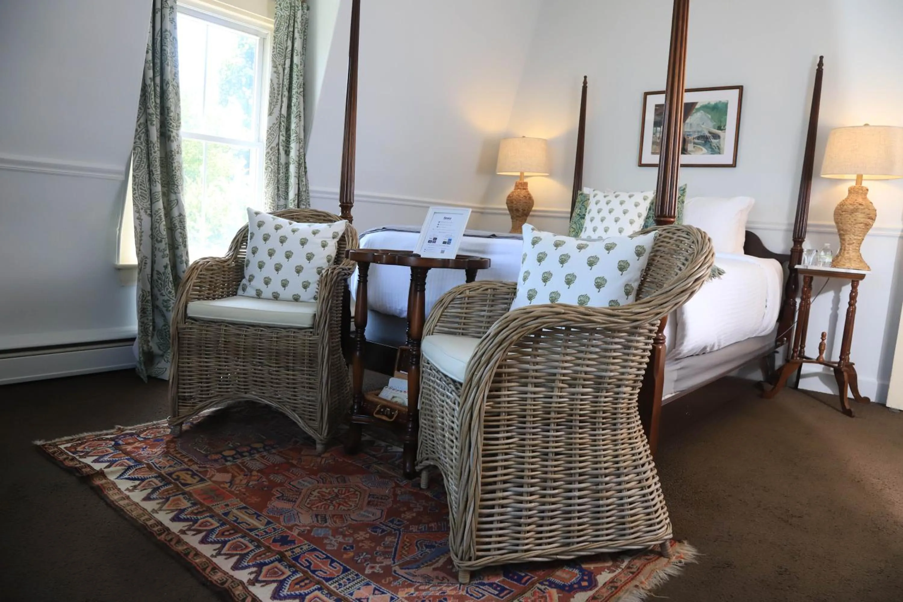 Bed in Hartstone Inn