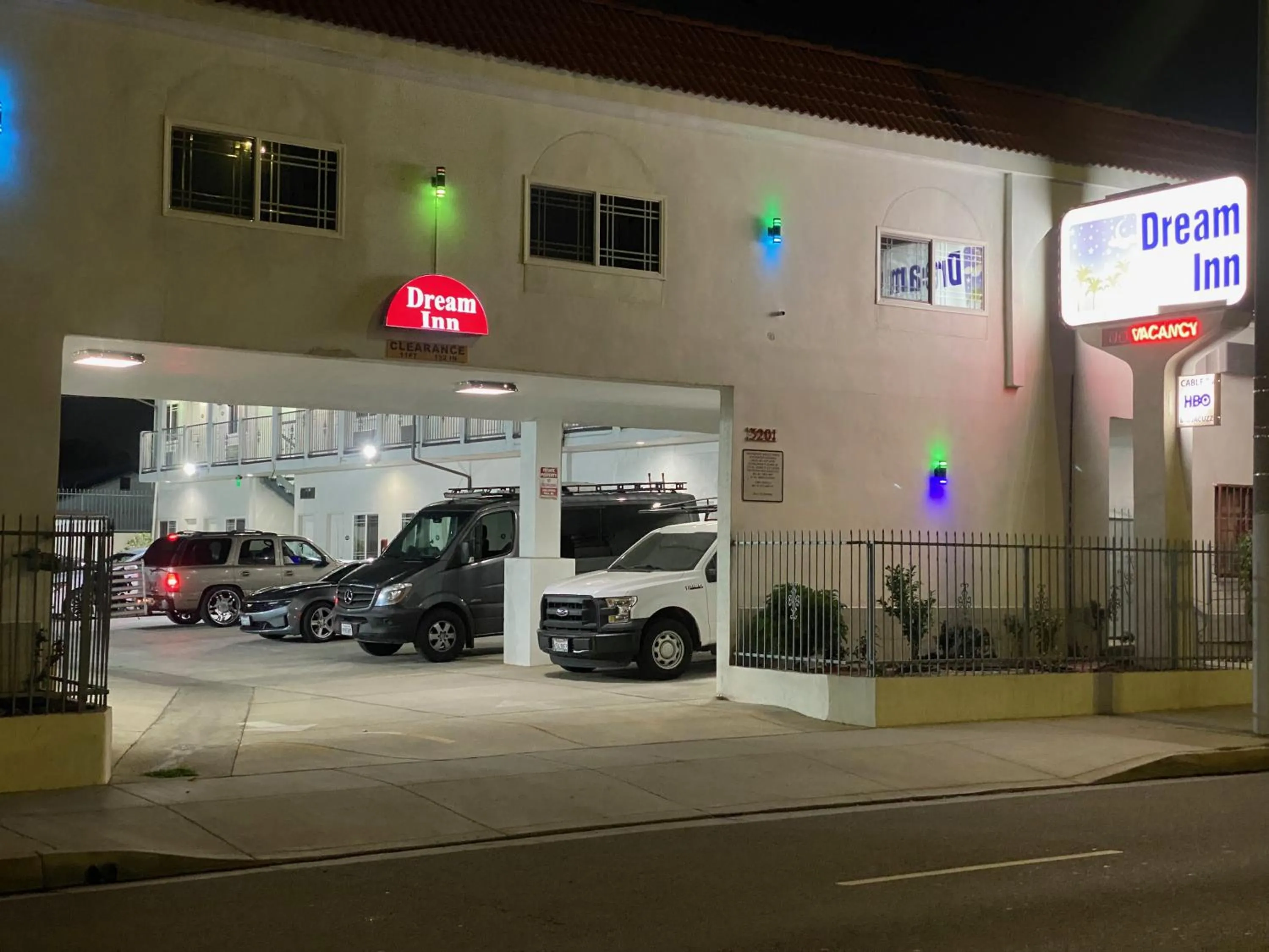 Property building in Dream Inn