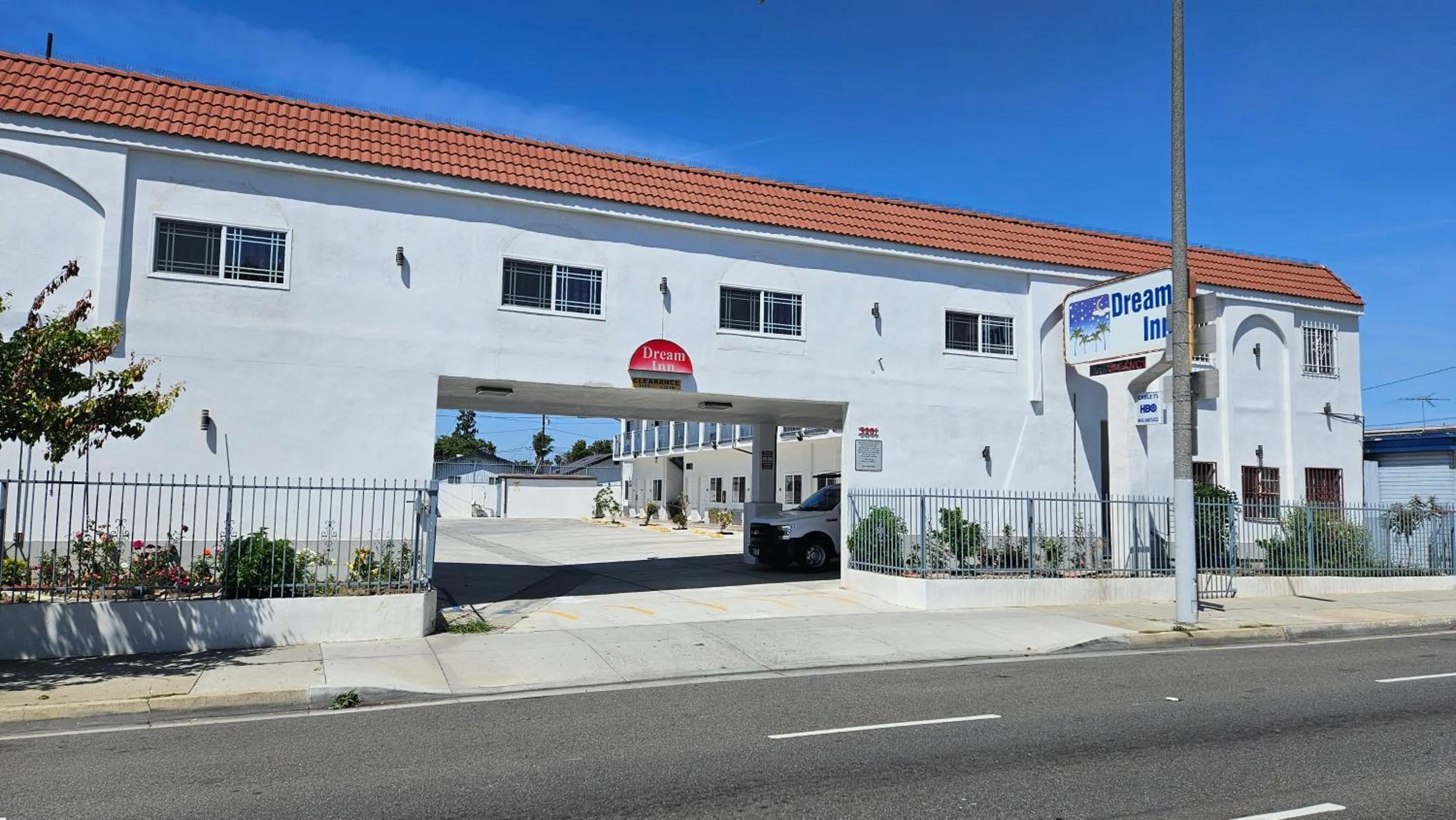 Property building in Dream Inn