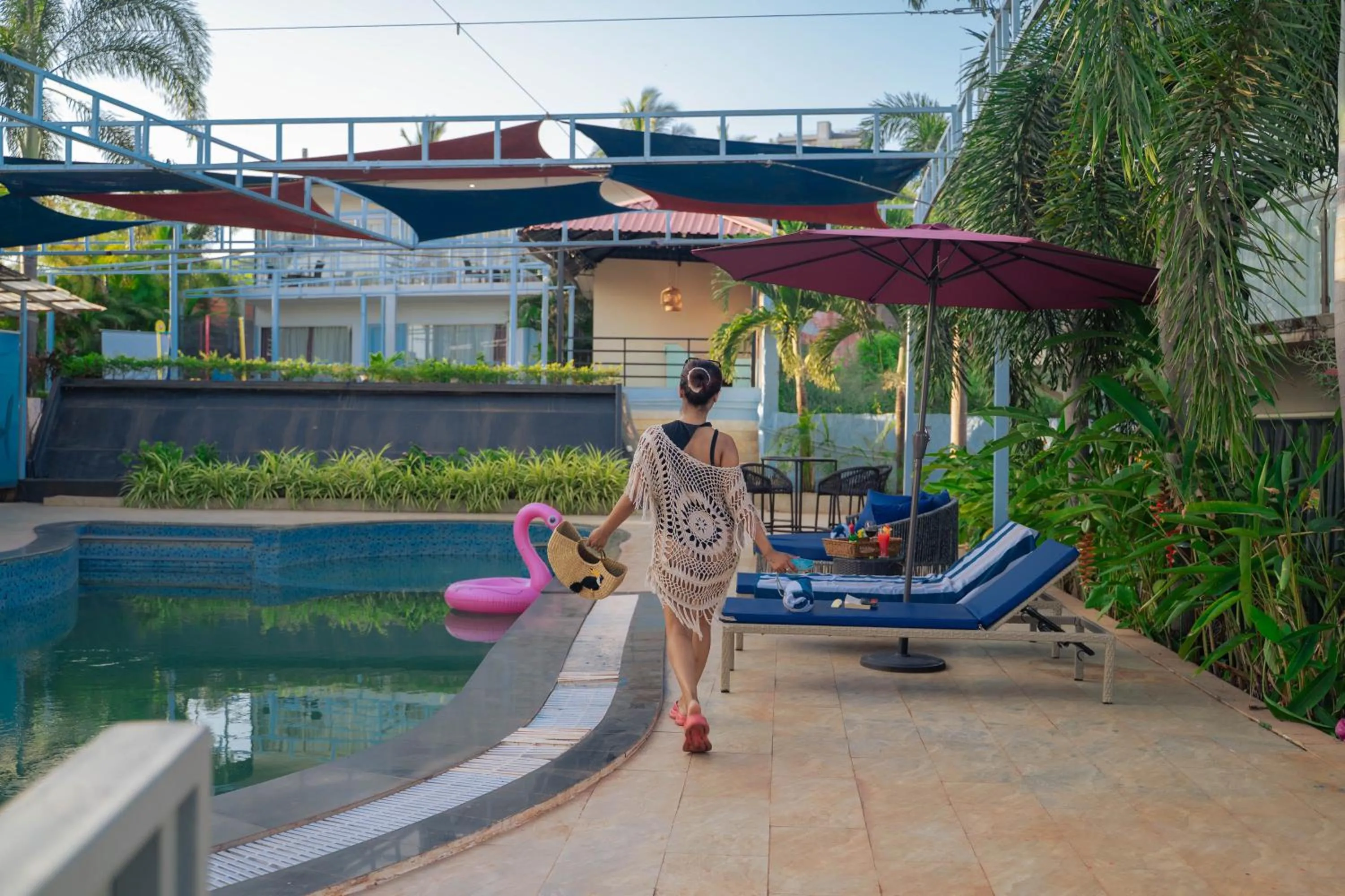 Swimming pool in Perfectstayz Koko Maya 5 mins walk to beach