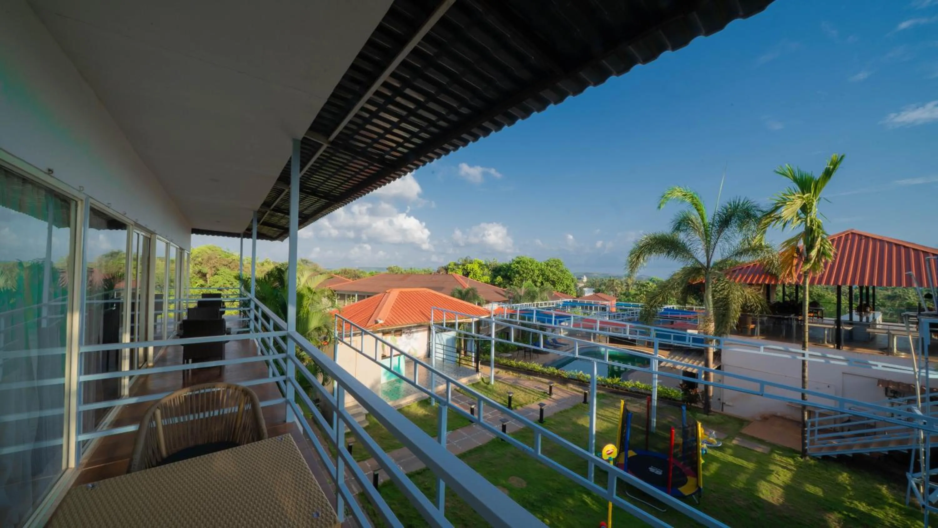 Balcony/Terrace in Perfectstayz Koko Maya 5 mins walk to beach