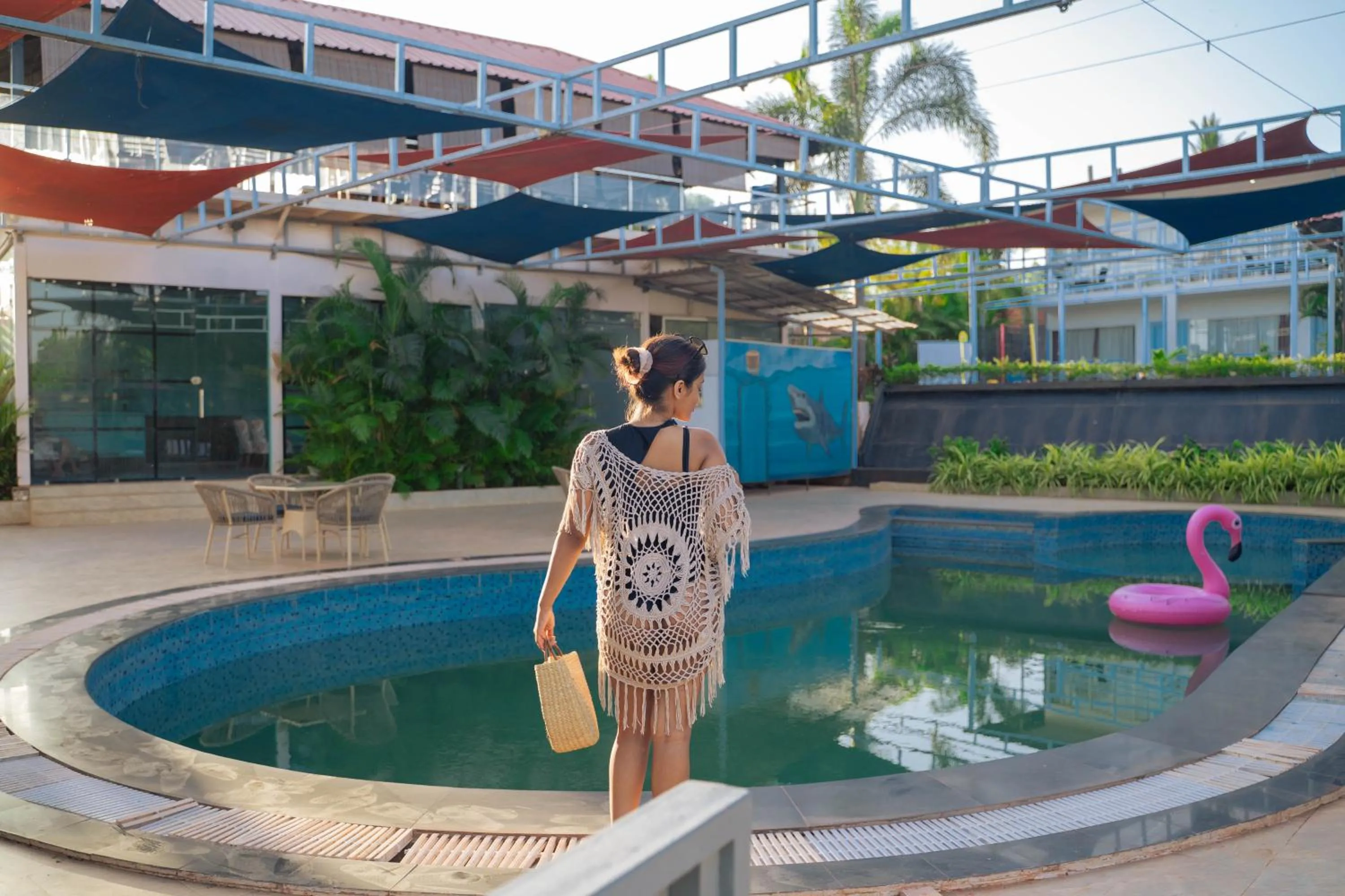 Swimming pool in Perfectstayz Koko Maya 5 mins walk to beach
