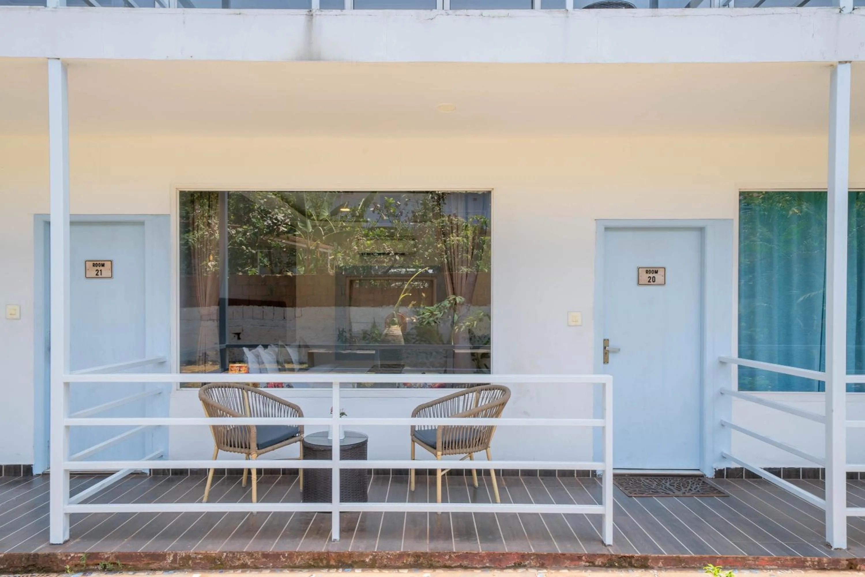 Balcony/Terrace in Perfectstayz Koko Maya 5 mins walk to beach