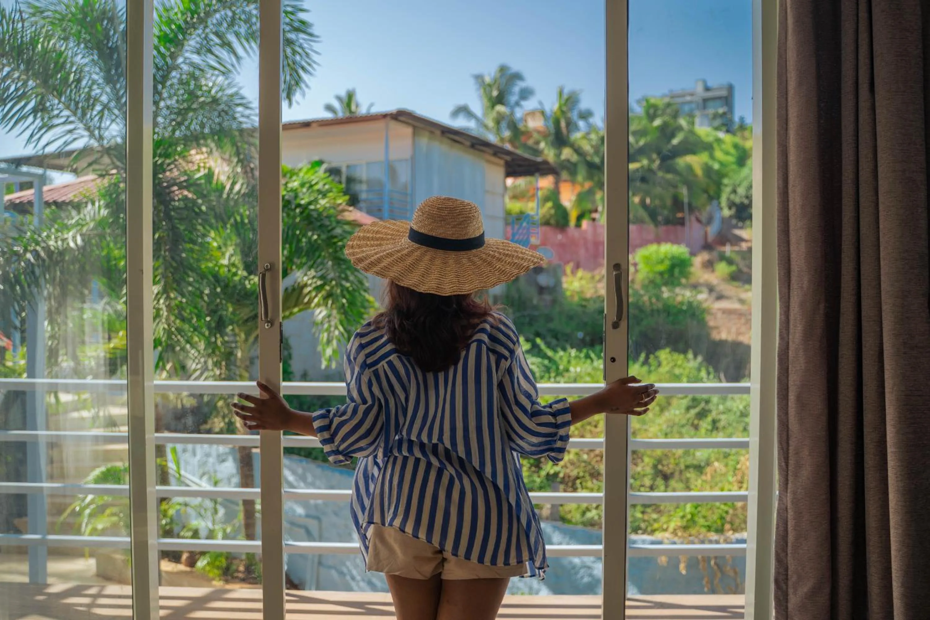 Balcony/Terrace in Perfectstayz Koko Maya 5 mins walk to beach
