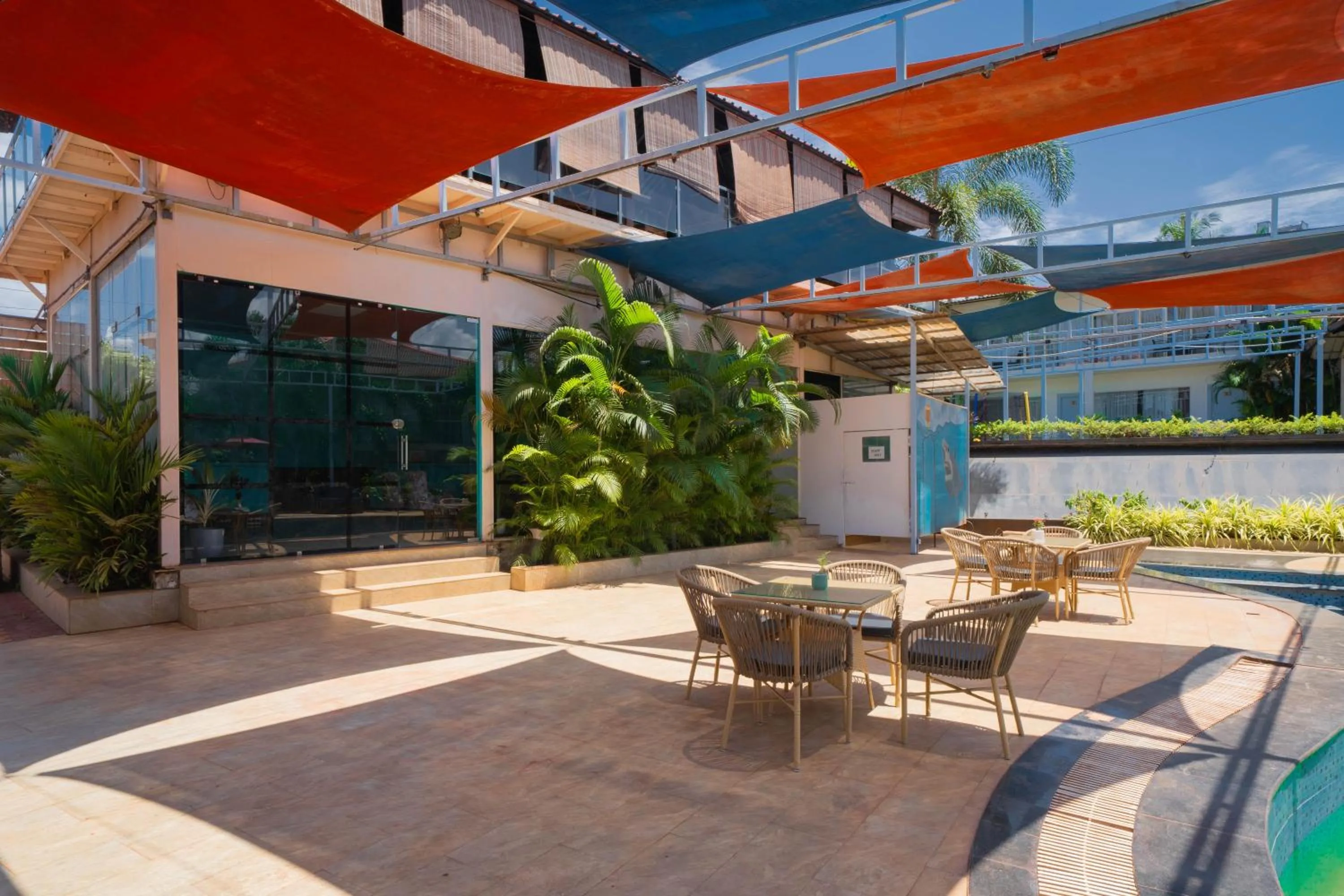 Seating area in Perfectstayz Koko Maya 5 mins walk to beach