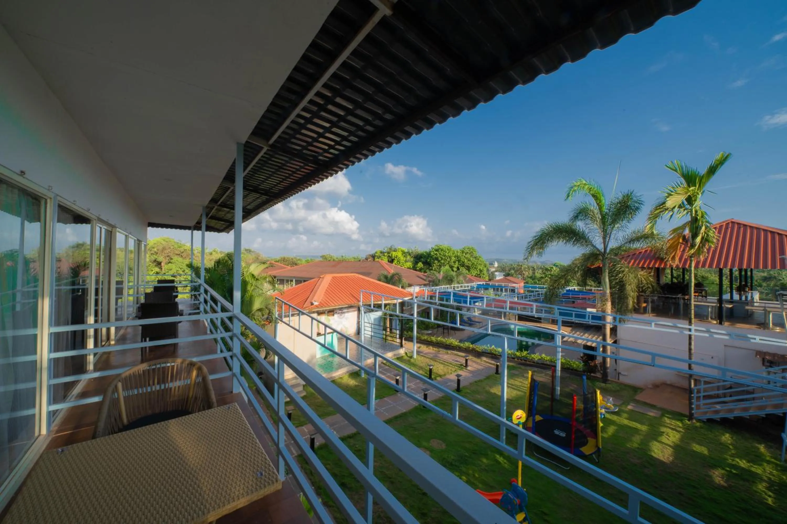 Balcony/Terrace in Perfectstayz Koko Maya 5 mins walk to beach
