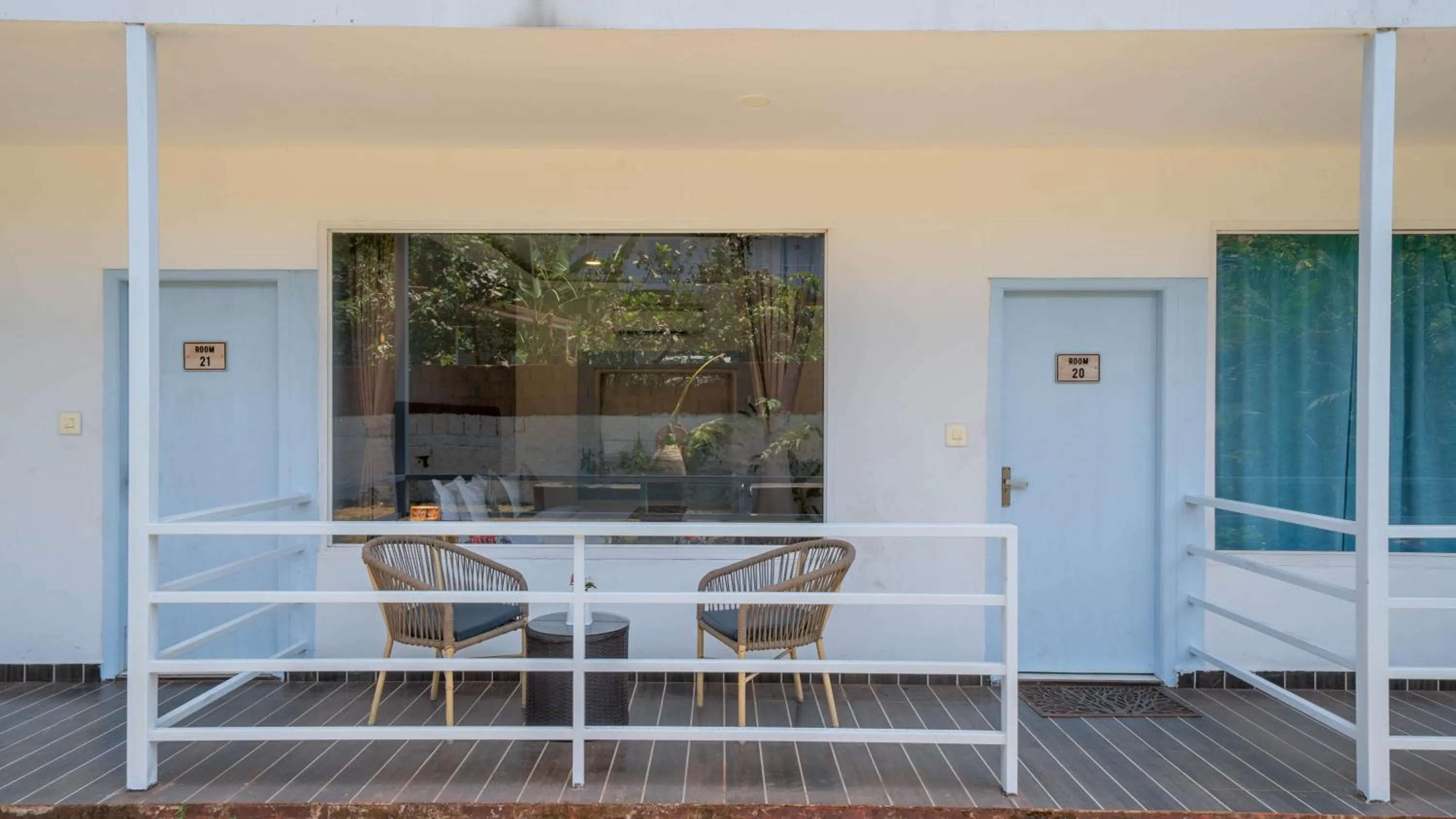 Balcony/Terrace in Perfectstayz Koko Maya 5 mins walk to beach
