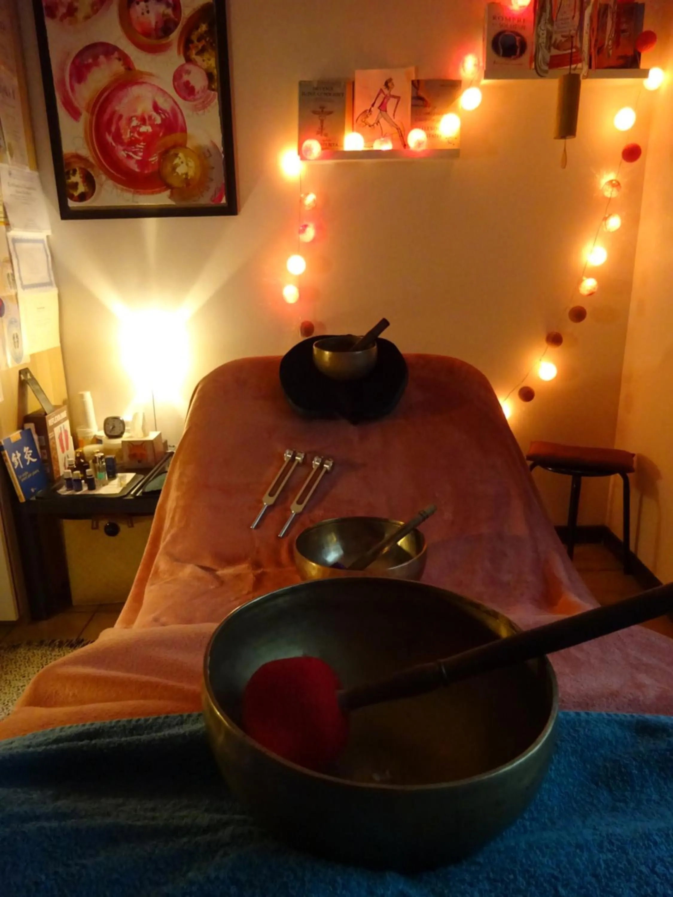 Massage, Bed in A L'inattendue