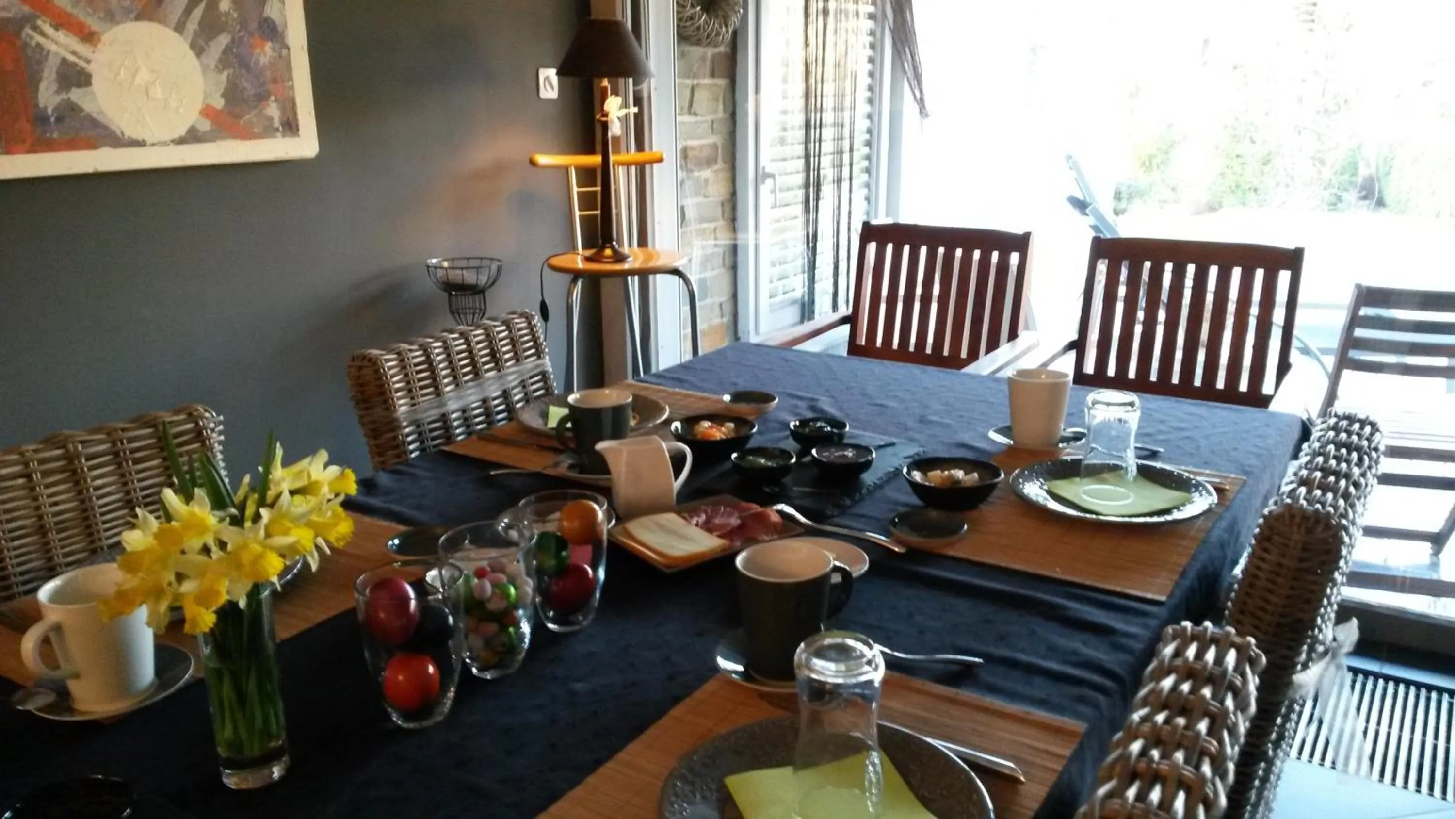 Dining area in A L'inattendue