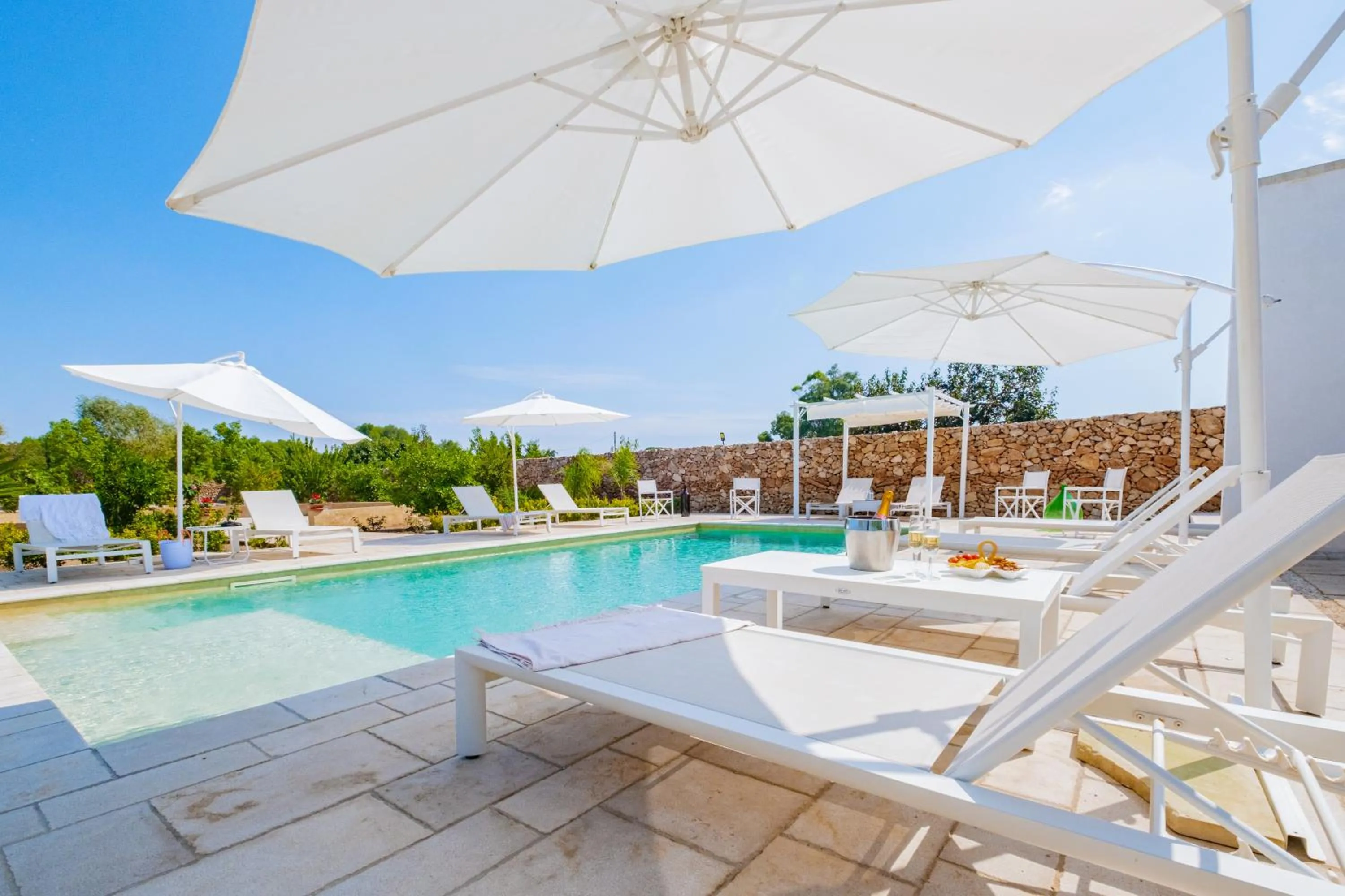 Pool view in Villa VentoSolare Luxury - Specchia