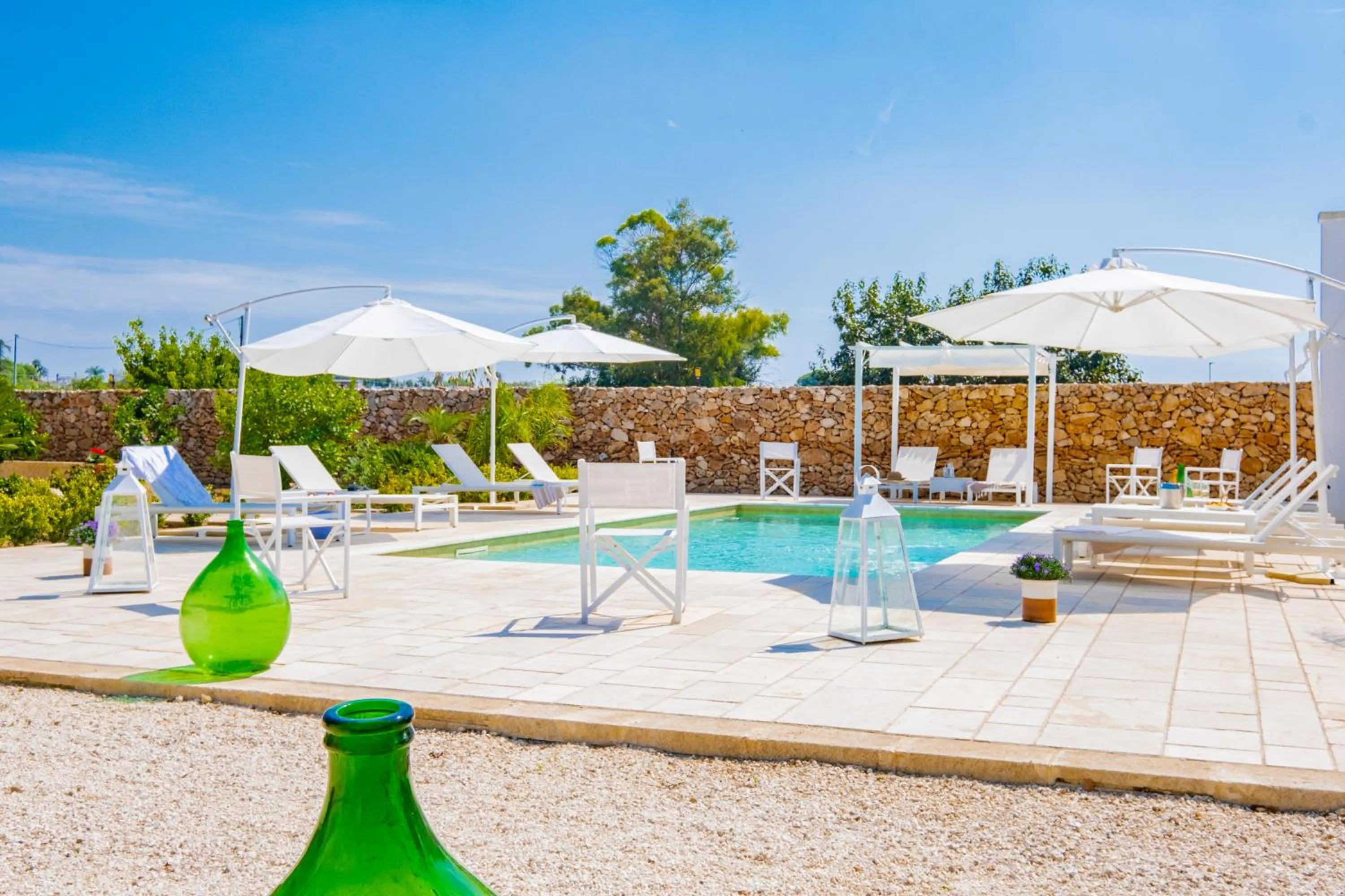 Patio in Villa VentoSolare Luxury - Specchia