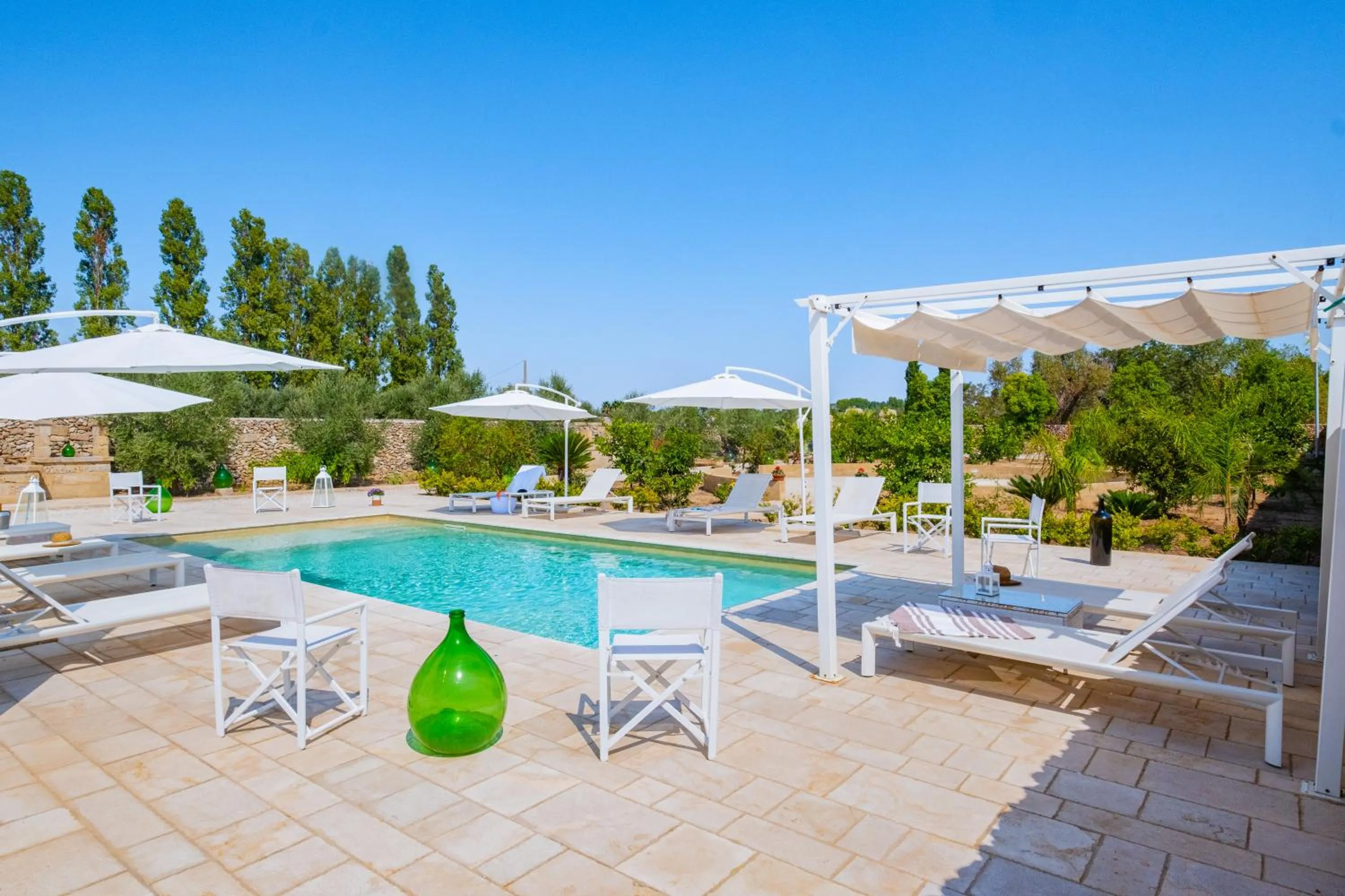 Patio in Villa VentoSolare Luxury - Specchia