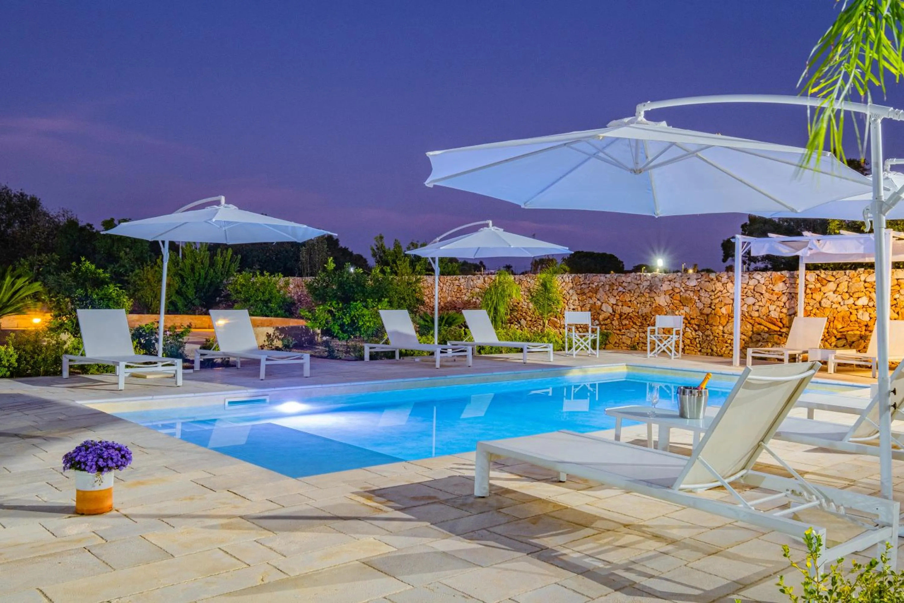 Patio in Villa VentoSolare Luxury - Specchia