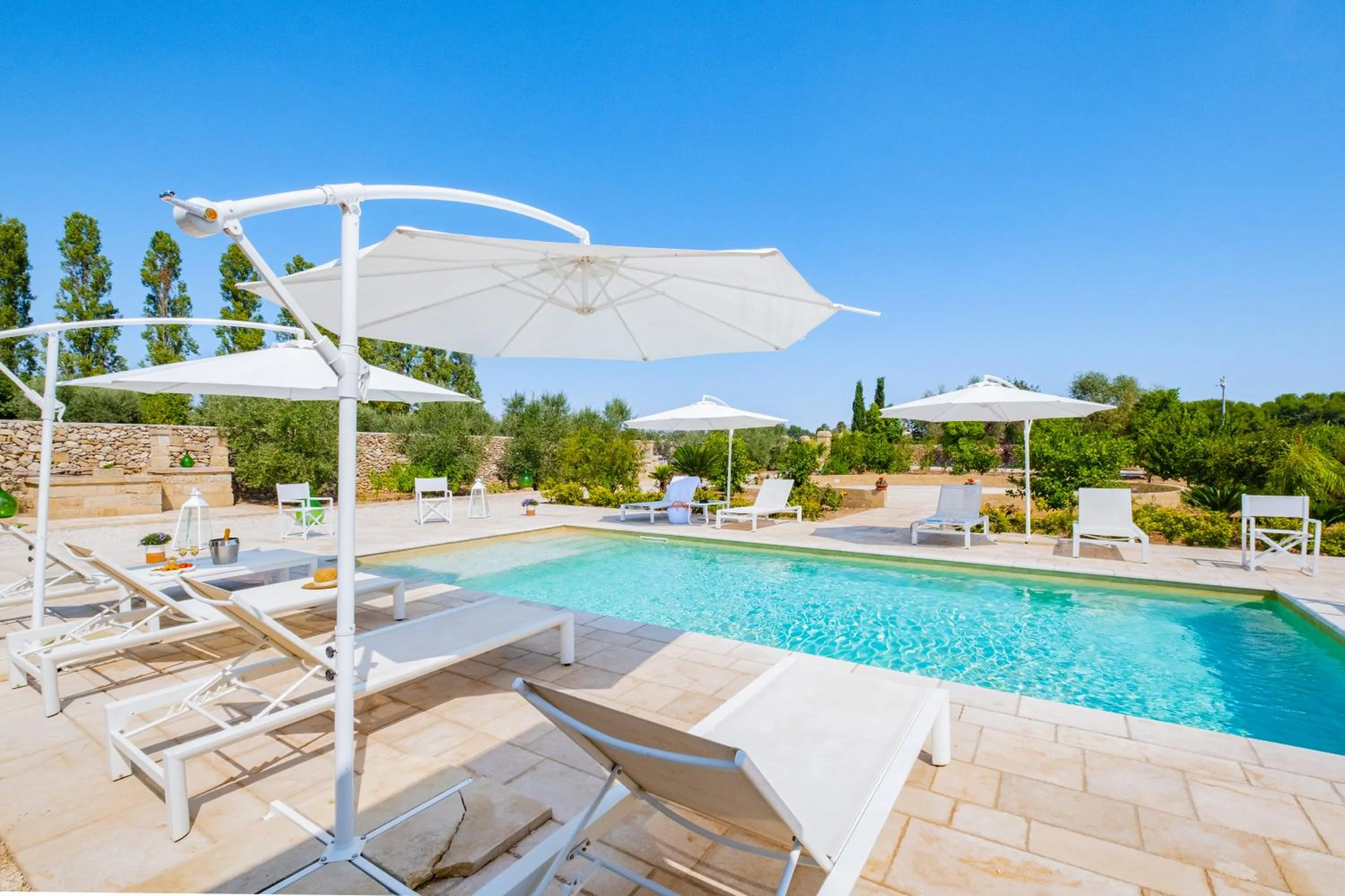 Pool view in Villa VentoSolare Luxury - Specchia