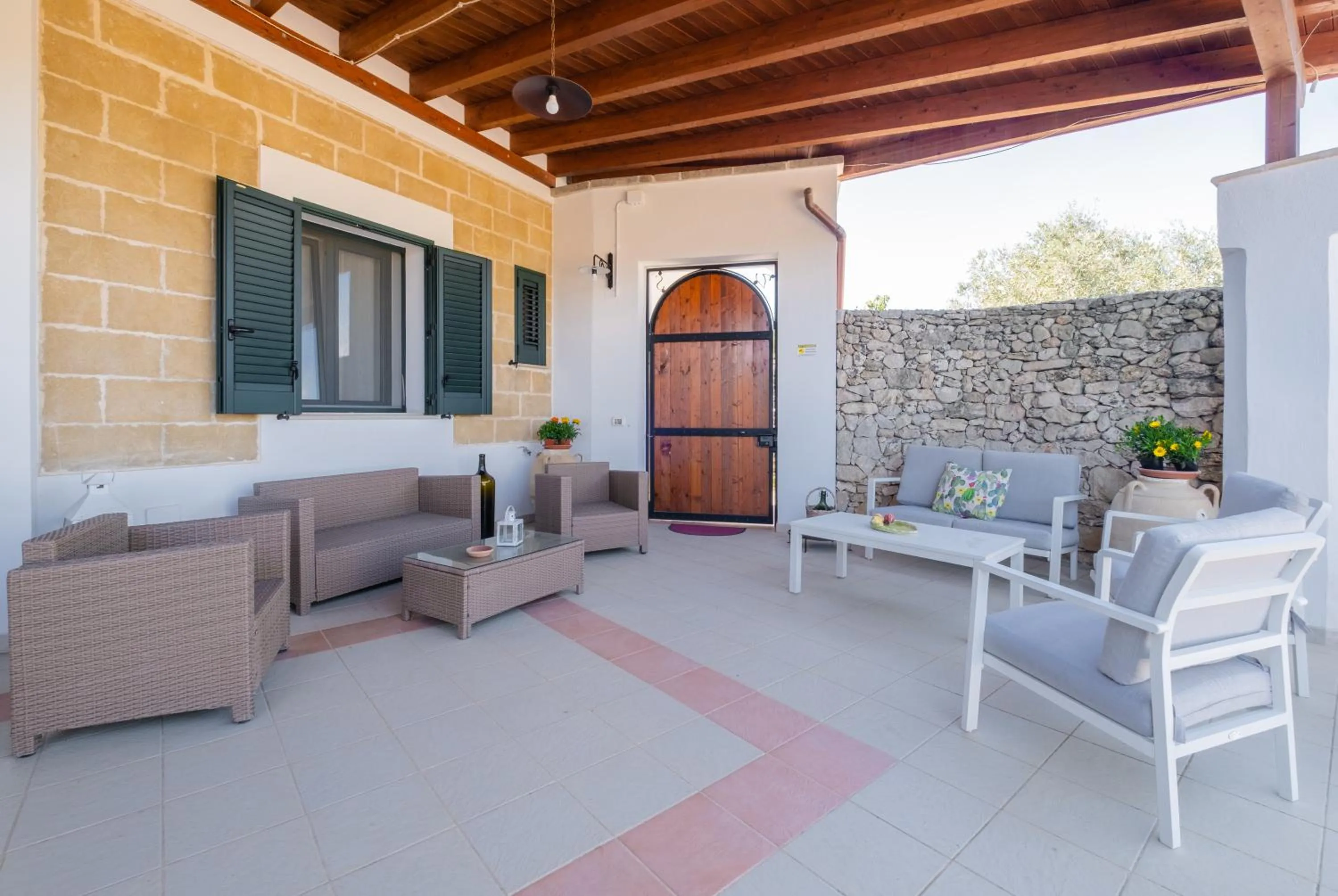 Patio in Villa VentoSolare Luxury - Specchia