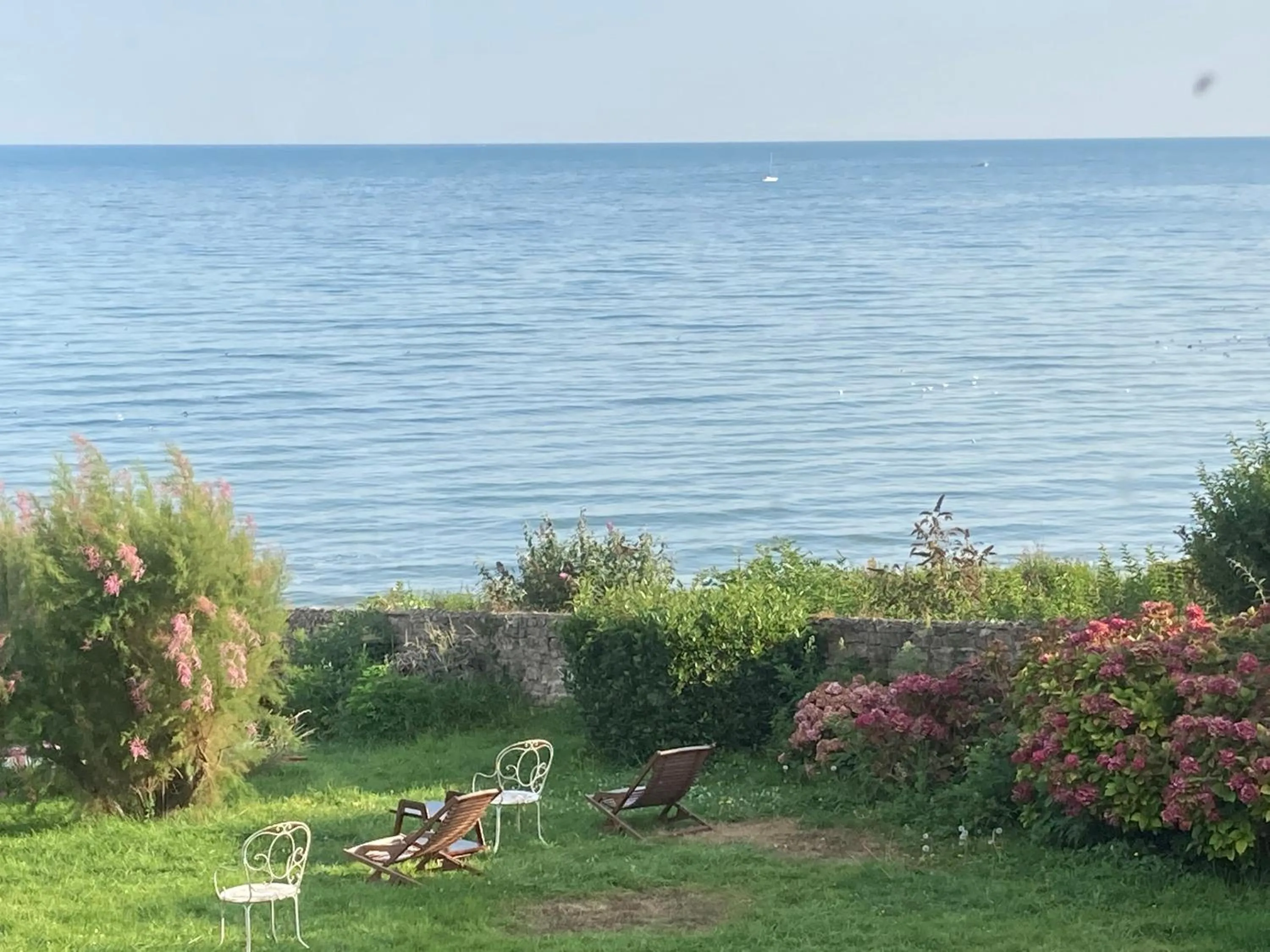 Sea view in Chambres d'hôtes Les 4 Vents Pointe du Hoc - Landing Beaches