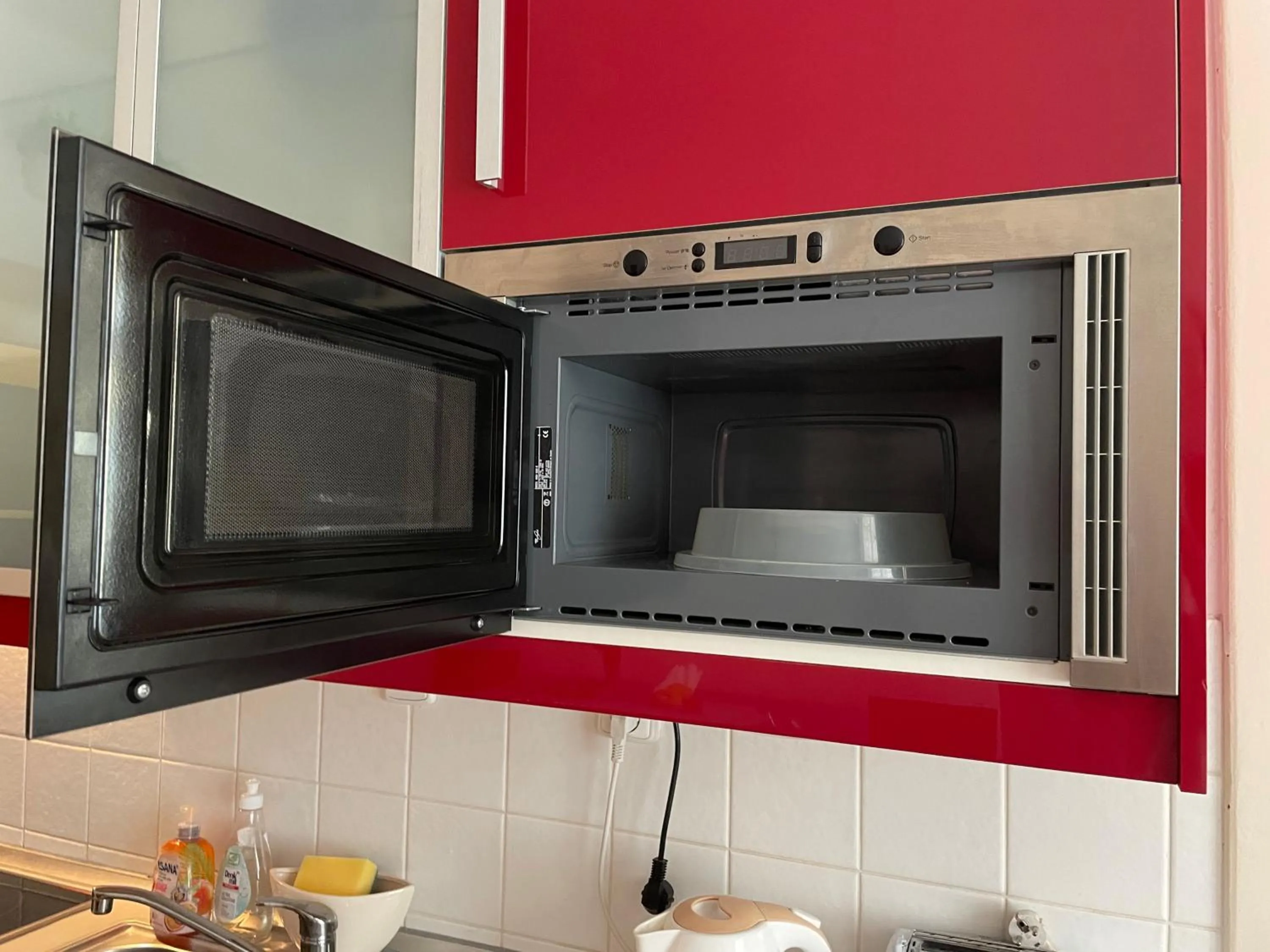 microwave in Apartment Flora Lobkovic