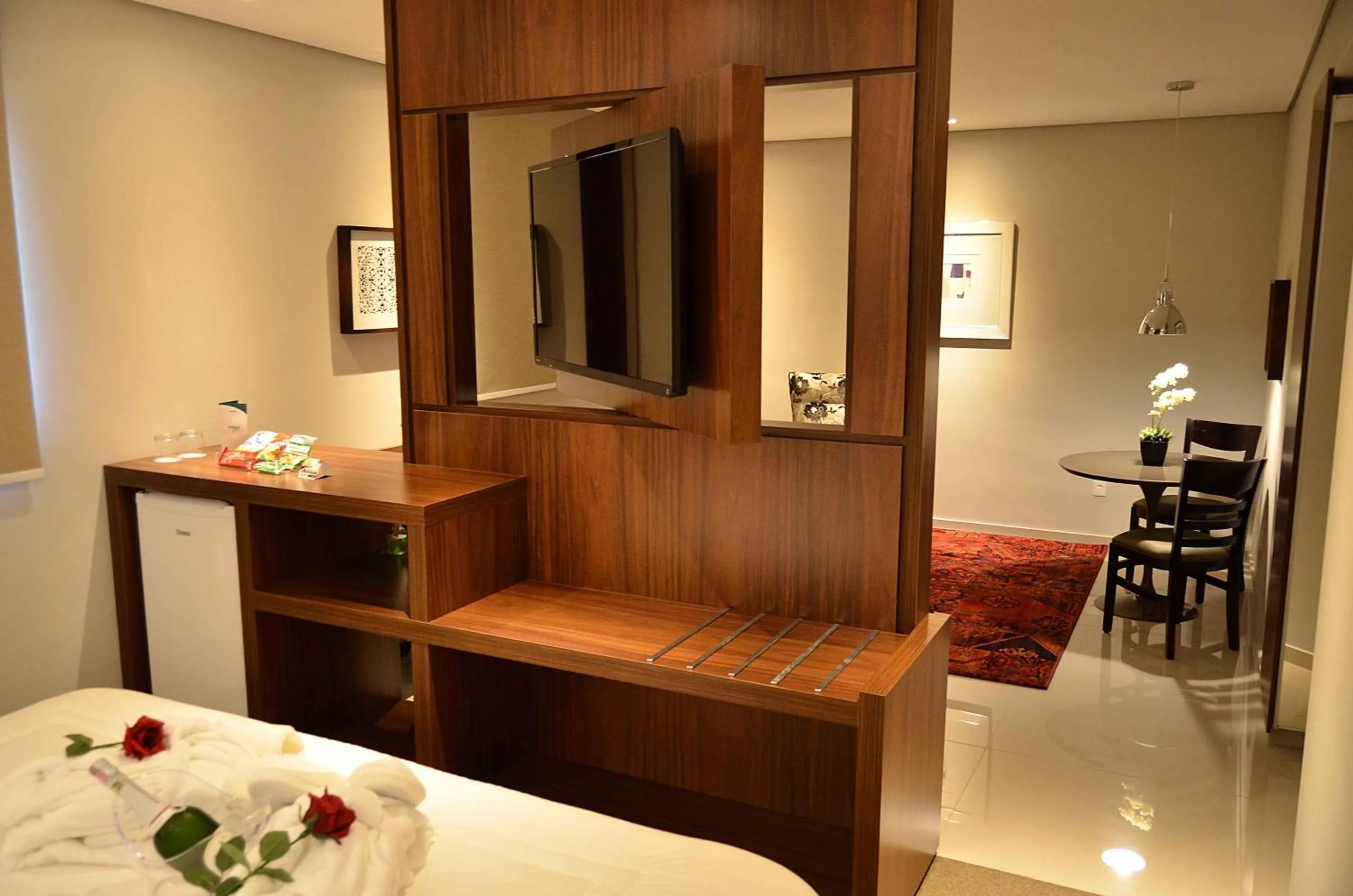 TV and multimedia, Bed in Hotel Matão By Mercure