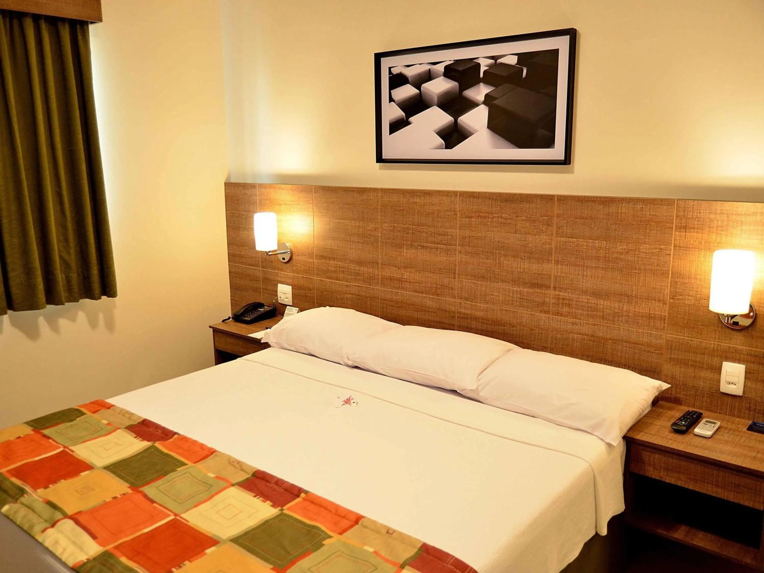 Bedroom, Bed in Hotel Matão By Mercure