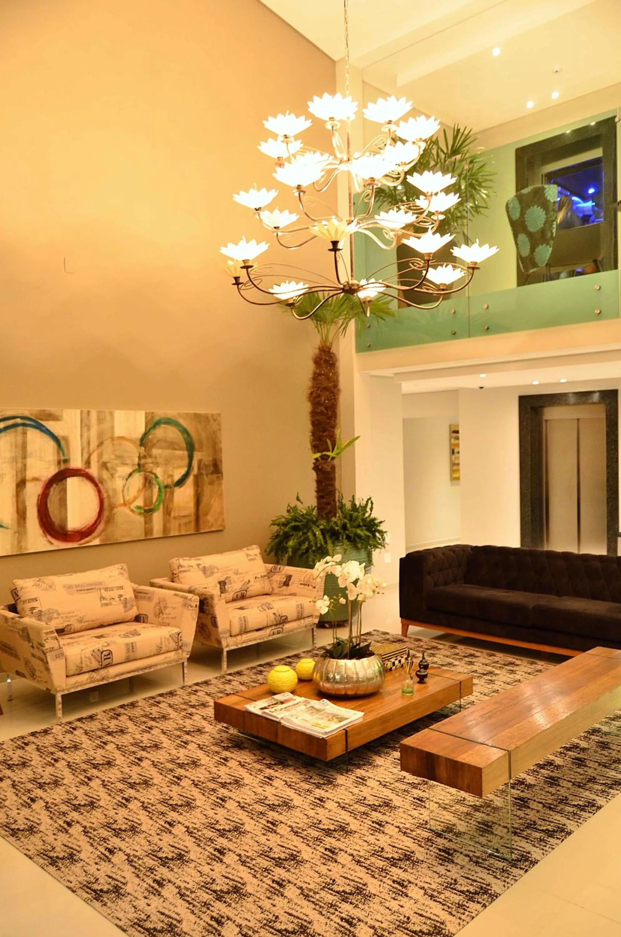 Lobby or reception in Hotel Matão By Mercure