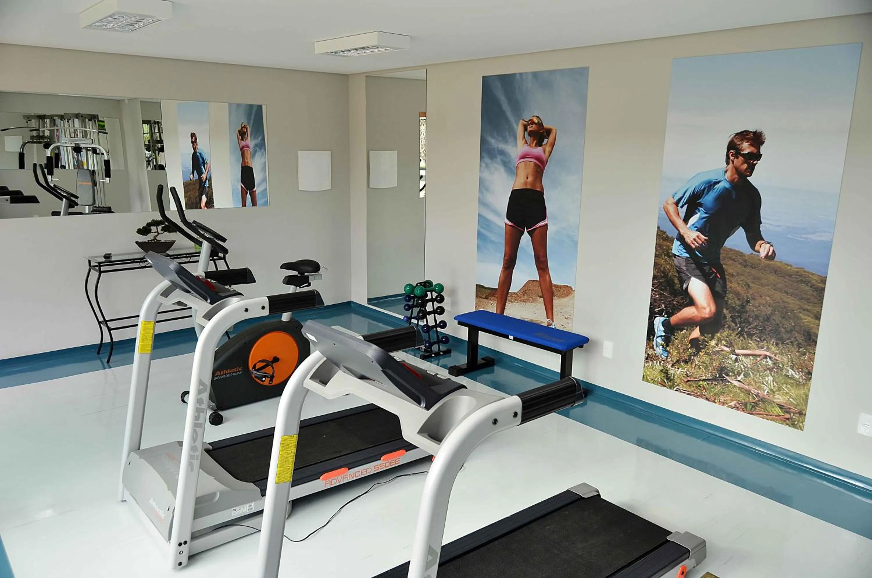 Fitness centre/facilities in Hotel Matão By Mercure