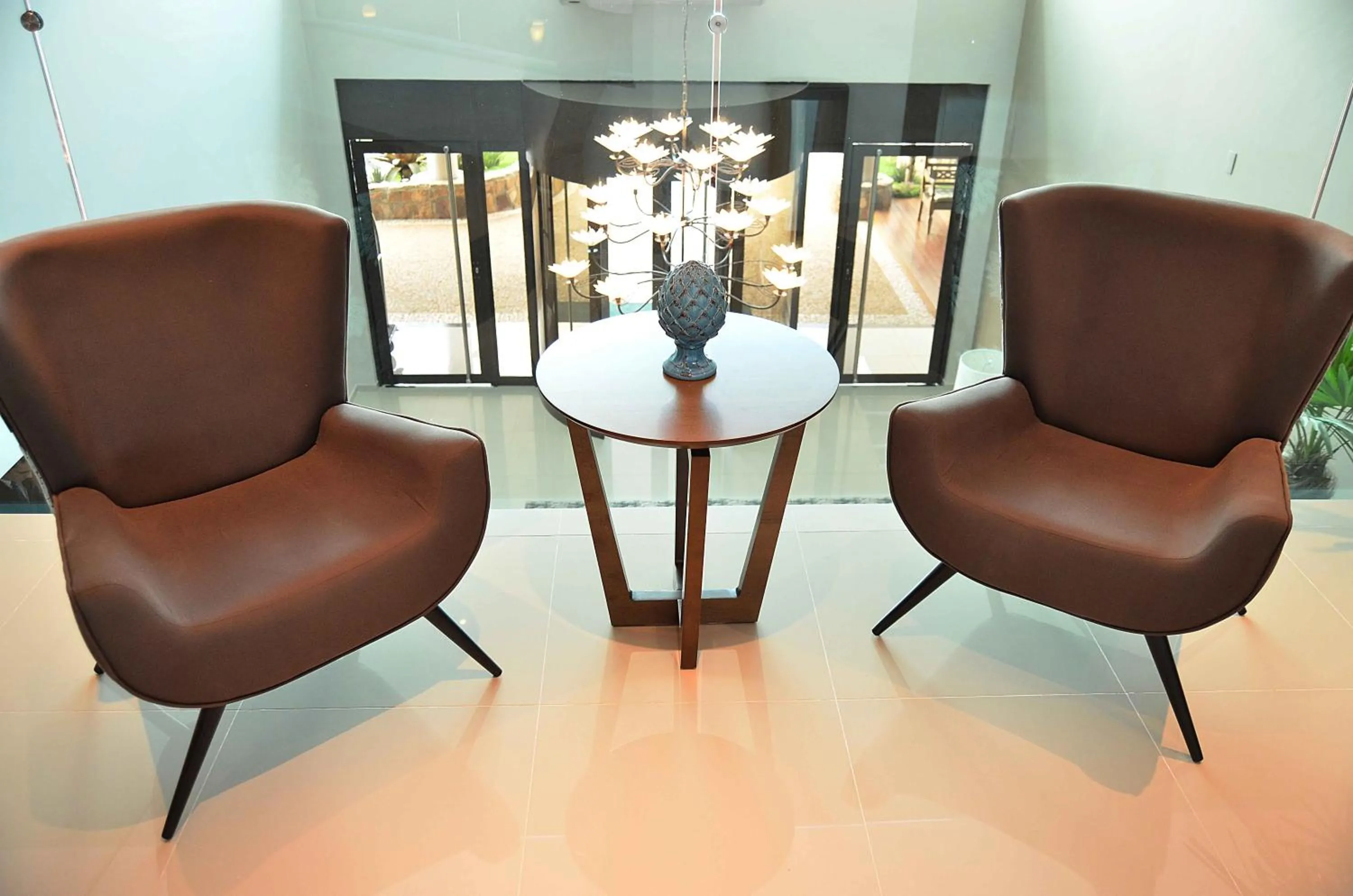 Lobby or reception in Hotel Matão By Mercure