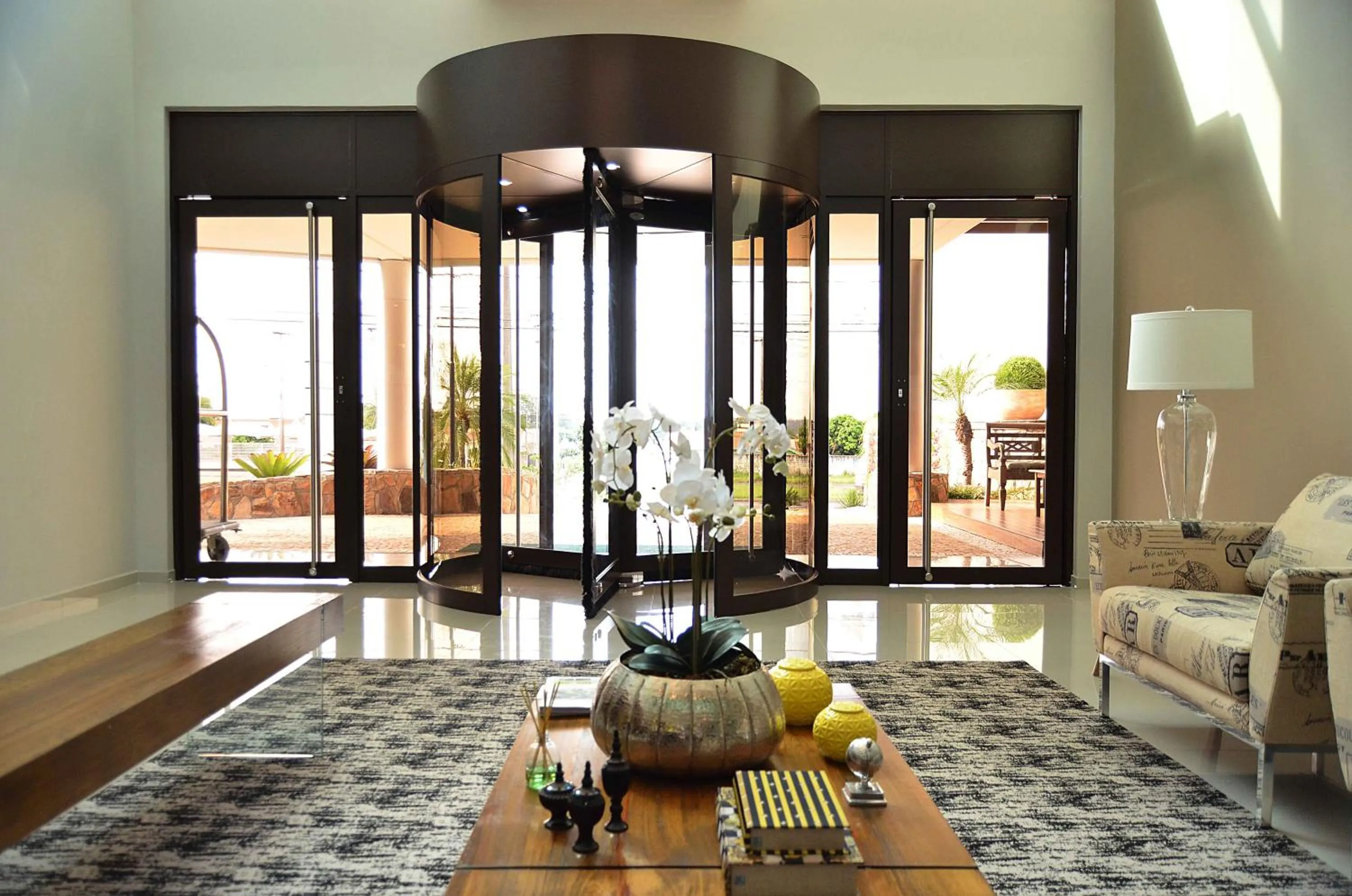 Lobby or reception in Hotel Matão By Mercure