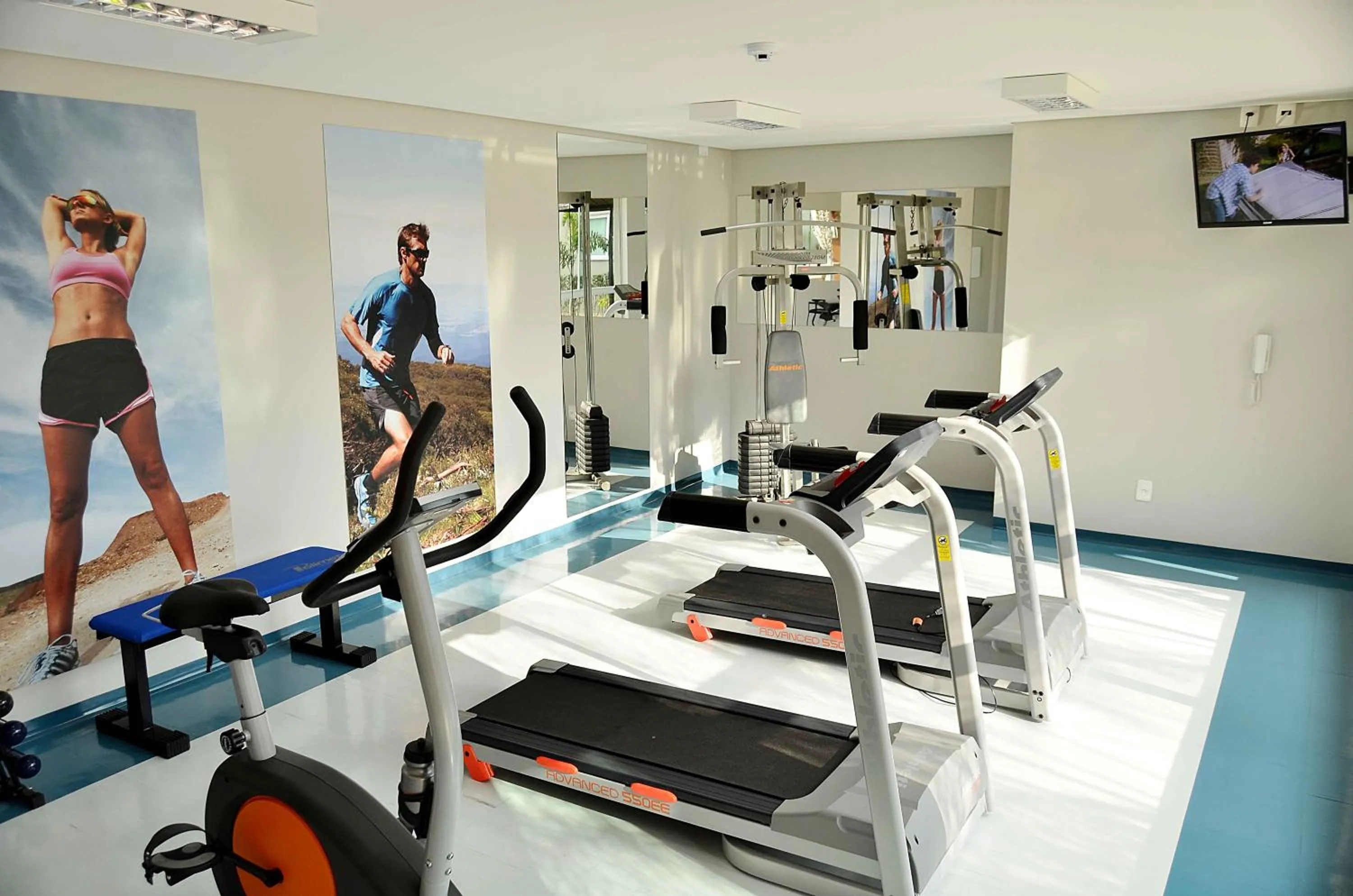 Fitness centre/facilities in Hotel Matão By Mercure