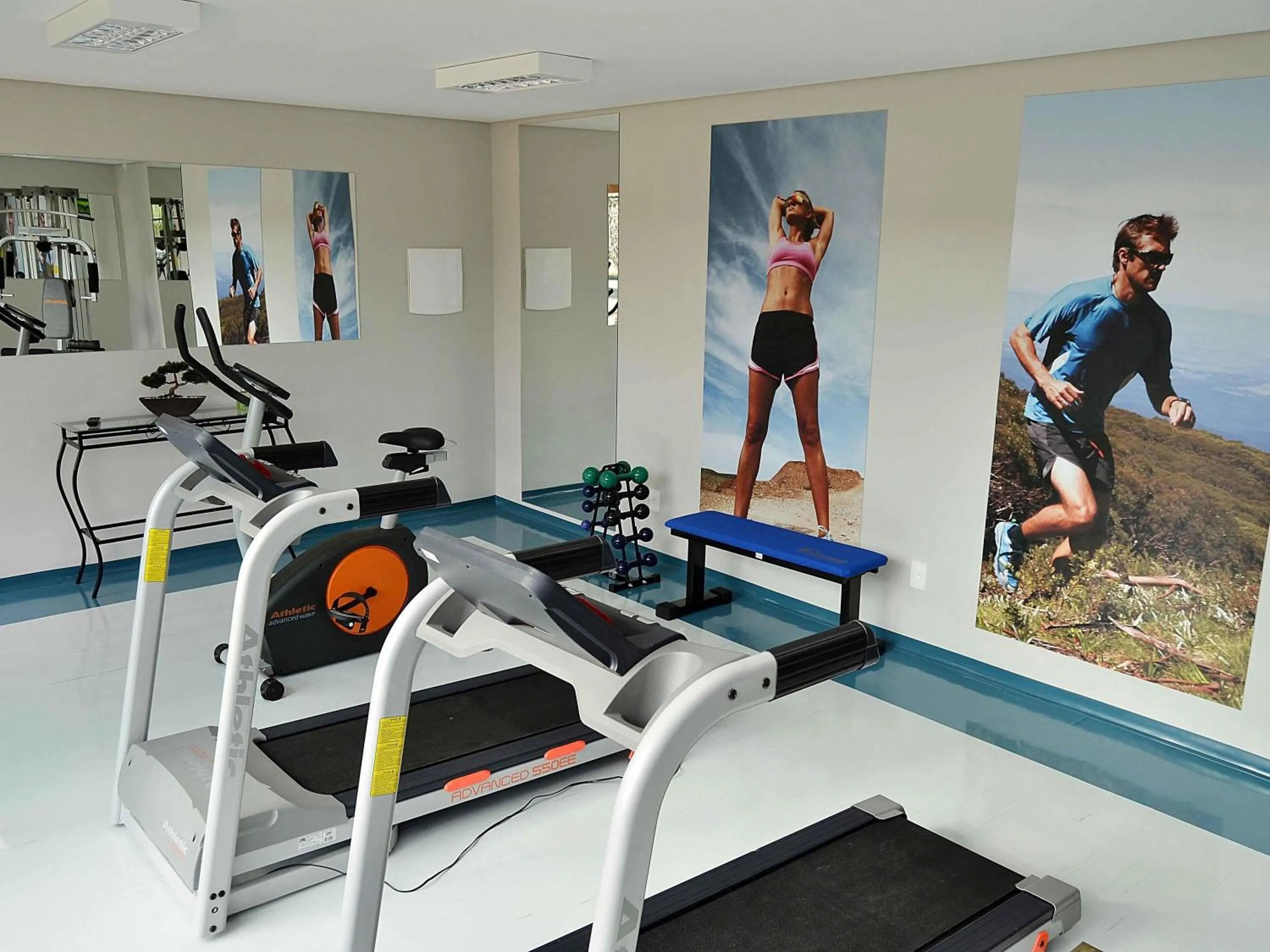 Fitness centre/facilities in Hotel Matão By Mercure