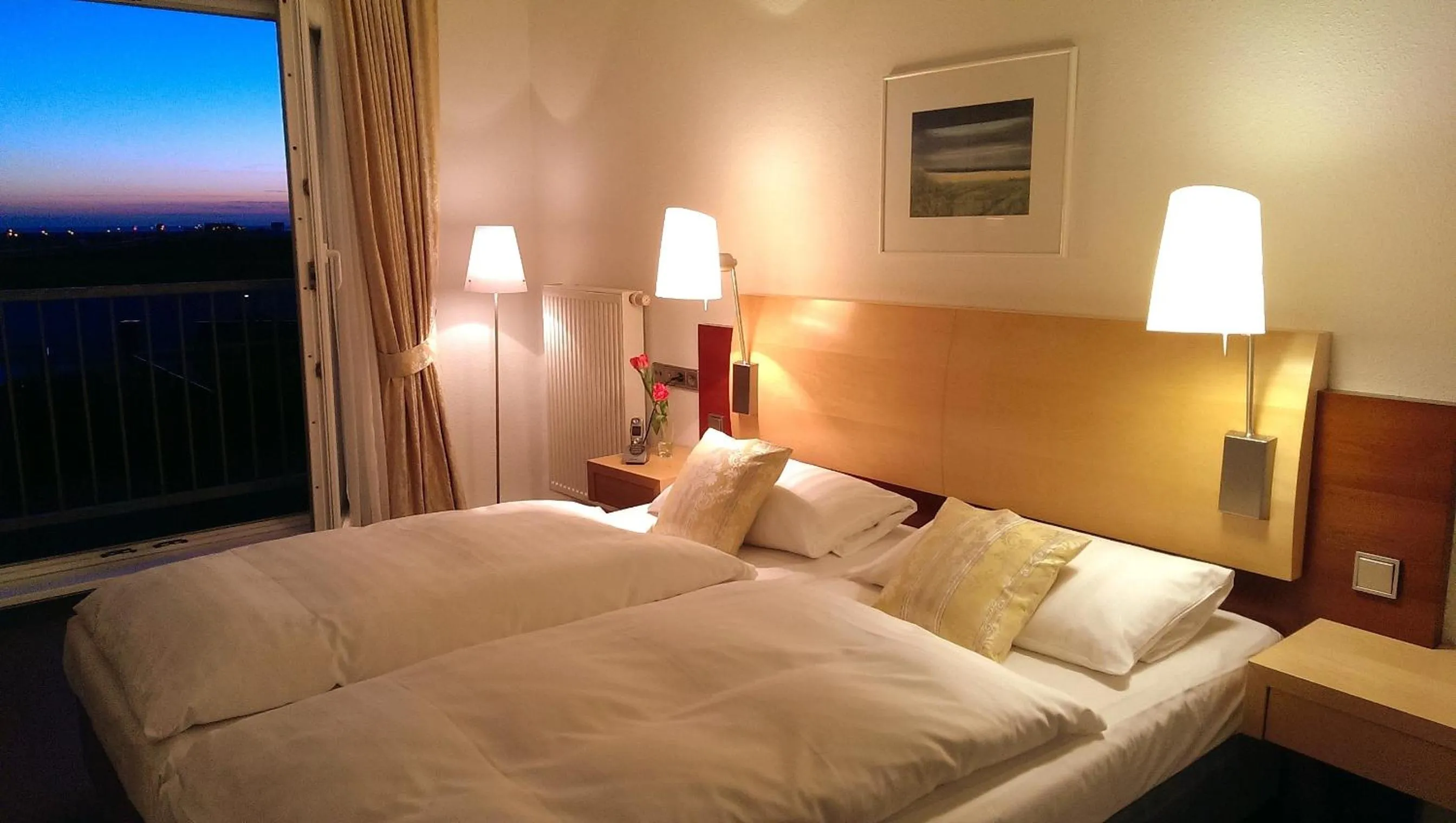 Photo of the whole room, Bed in Hotel Fernsicht