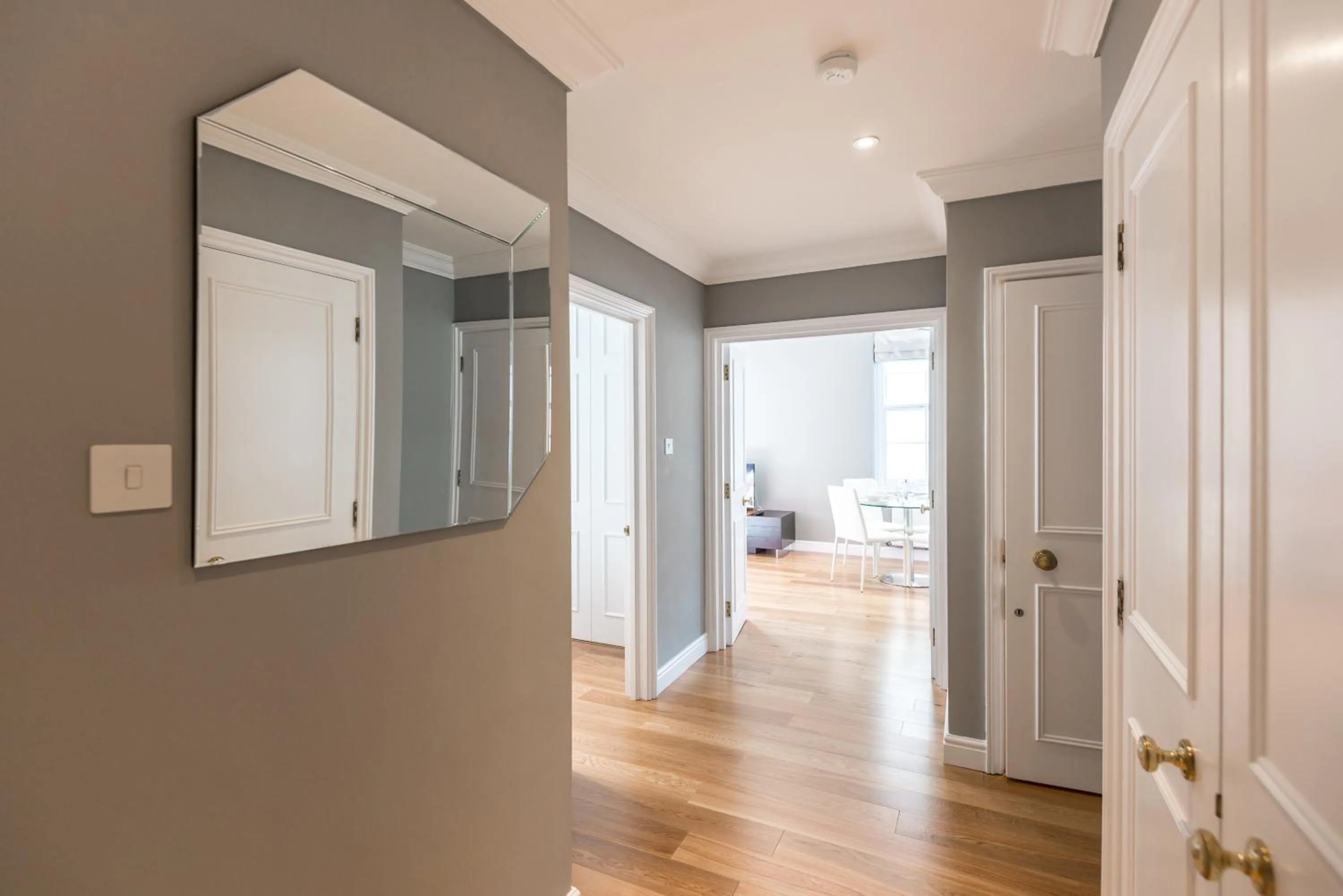 Living room, Bathroom in Mayfair private Apartments