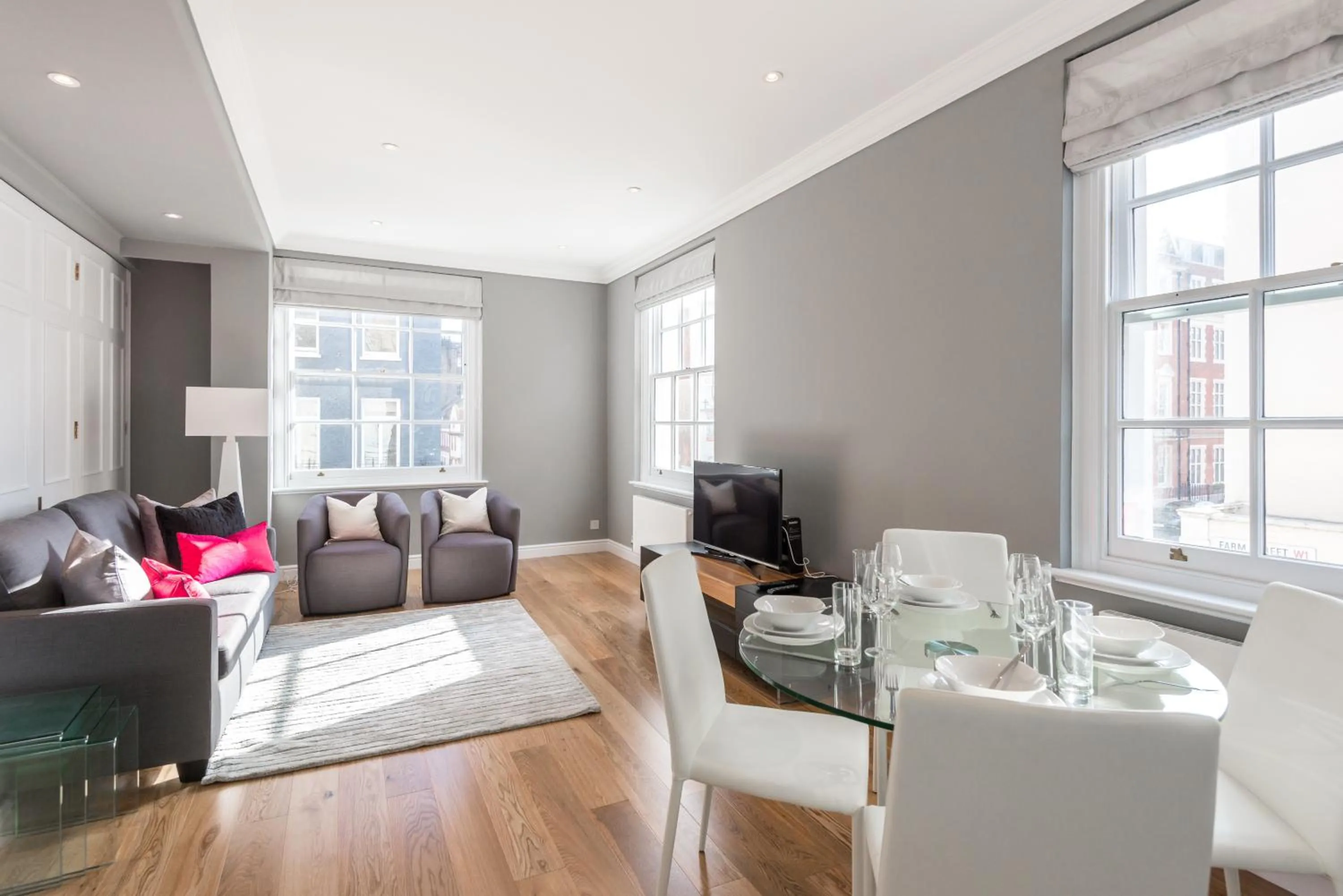 Property building in Mayfair private Apartments