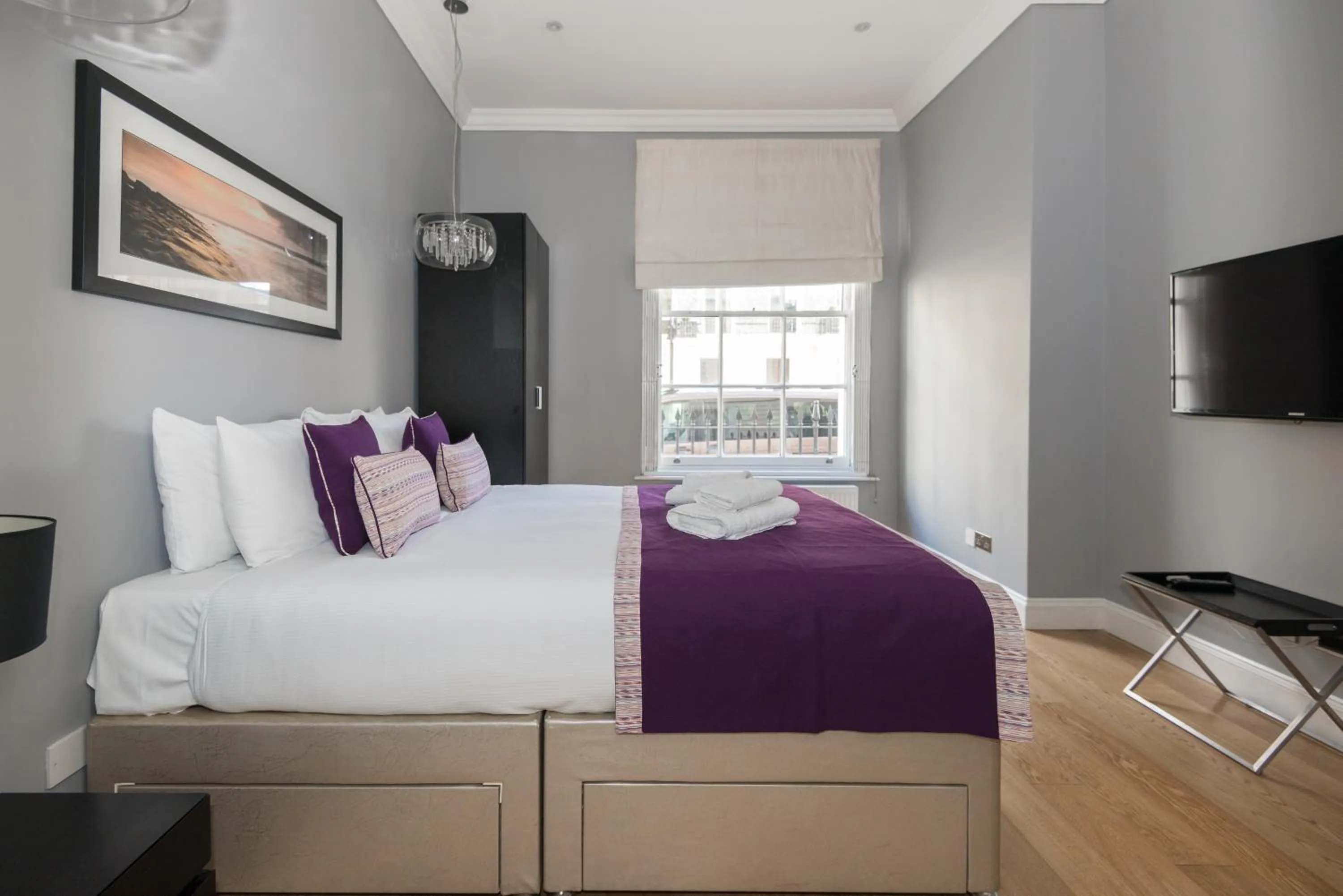 Bedroom in Mayfair private Apartments