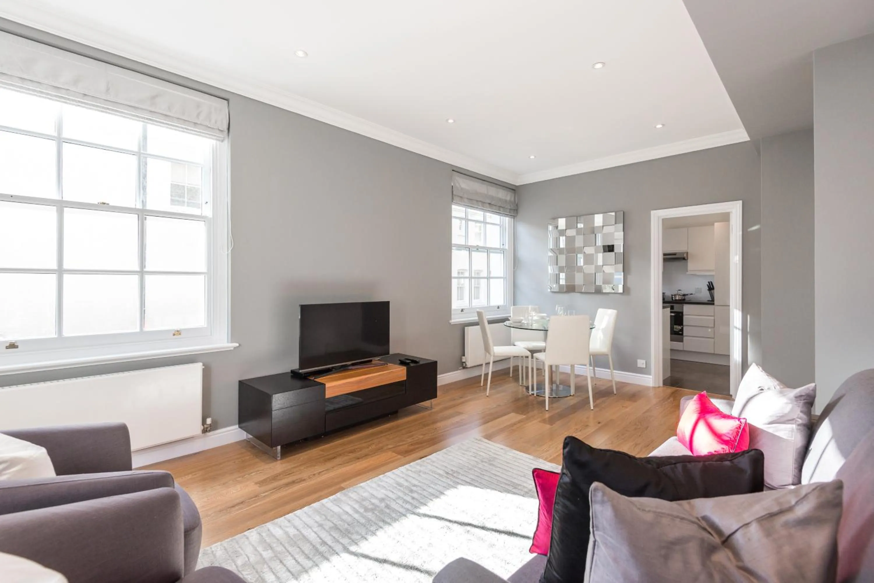 Property building, Seating Area in Mayfair private Apartments