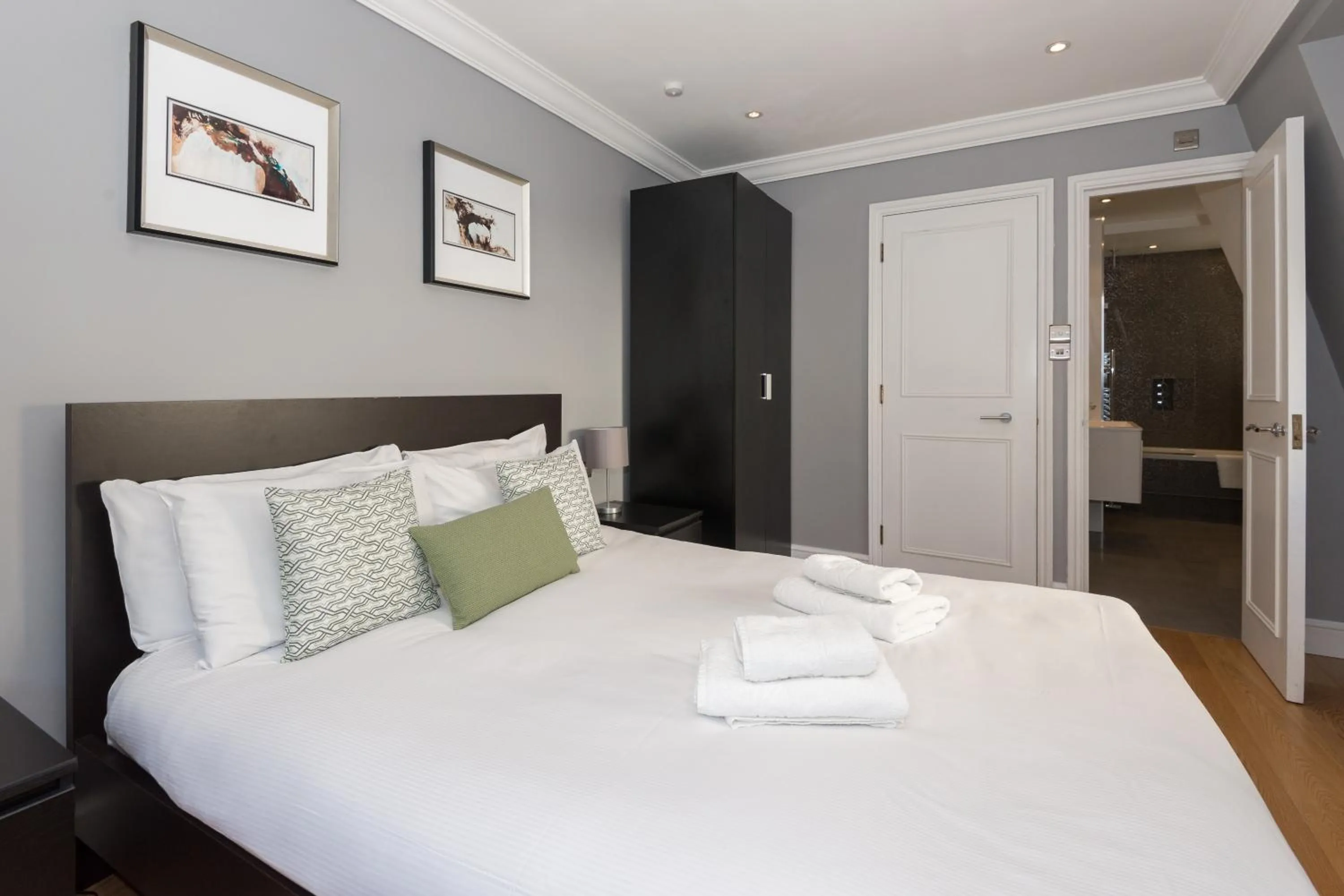 Bedroom in Mayfair private Apartments