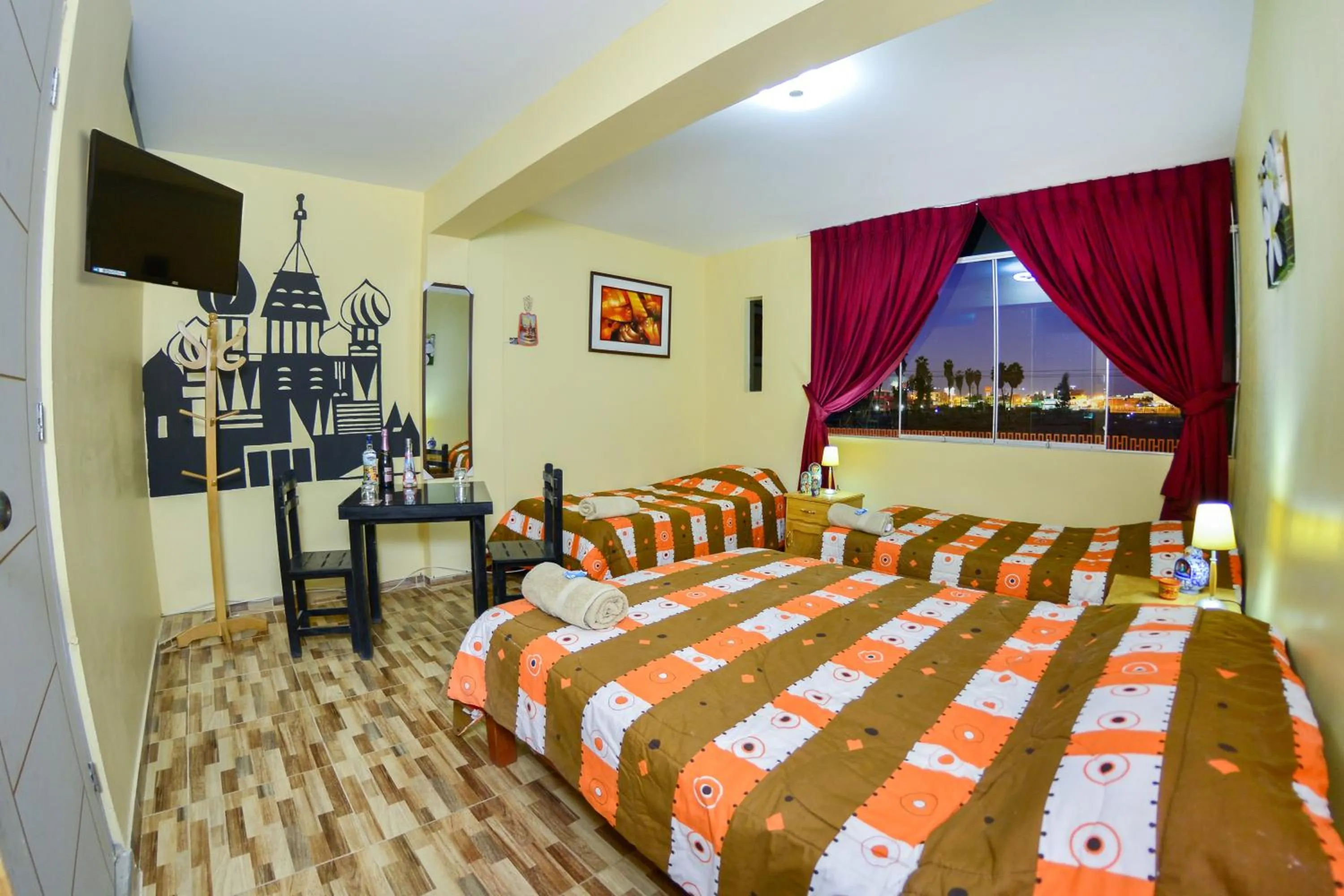 Bedroom, Bed in Matryoshka