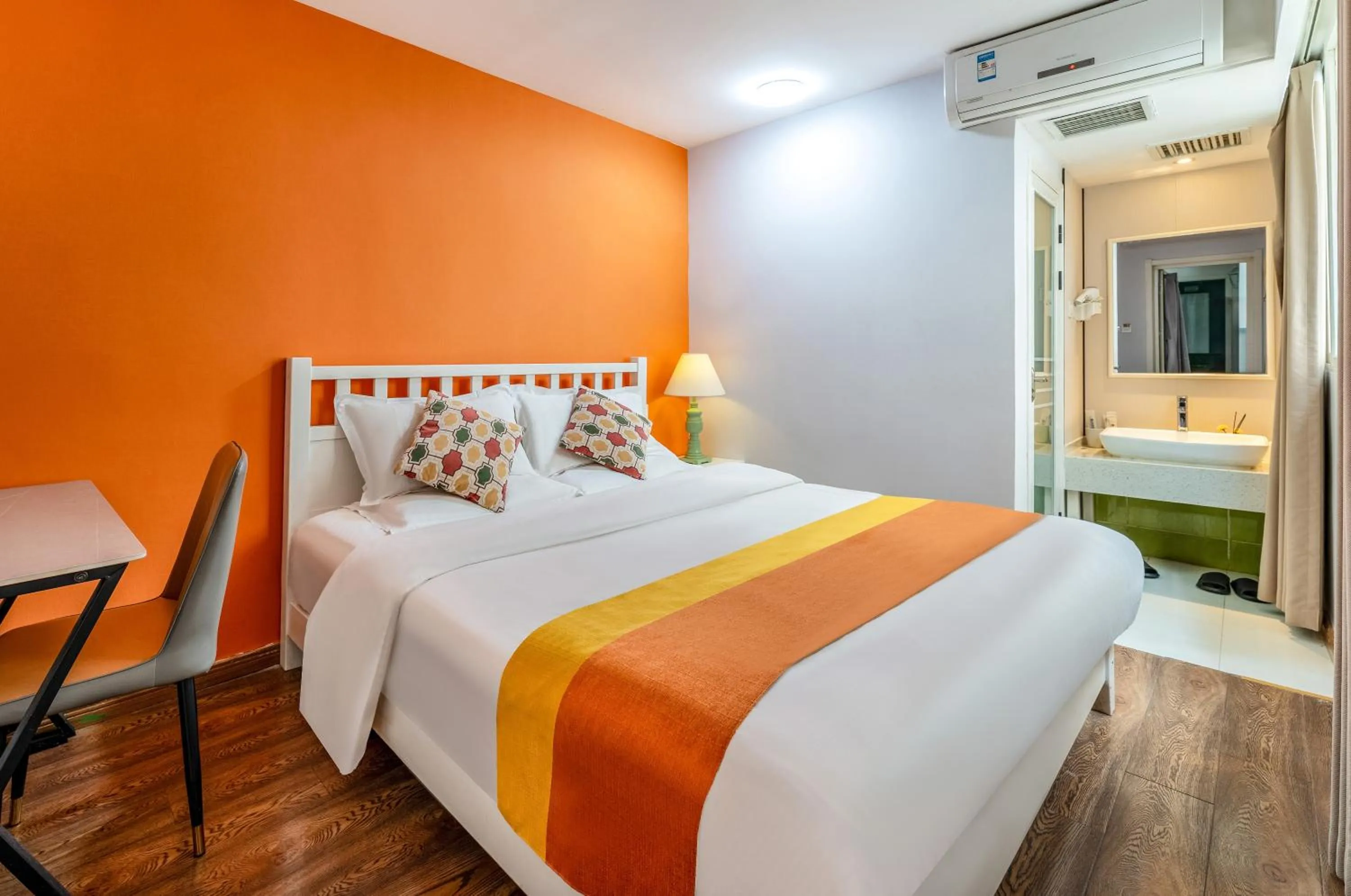 Bed in Xi'an See Tang Guesthouse