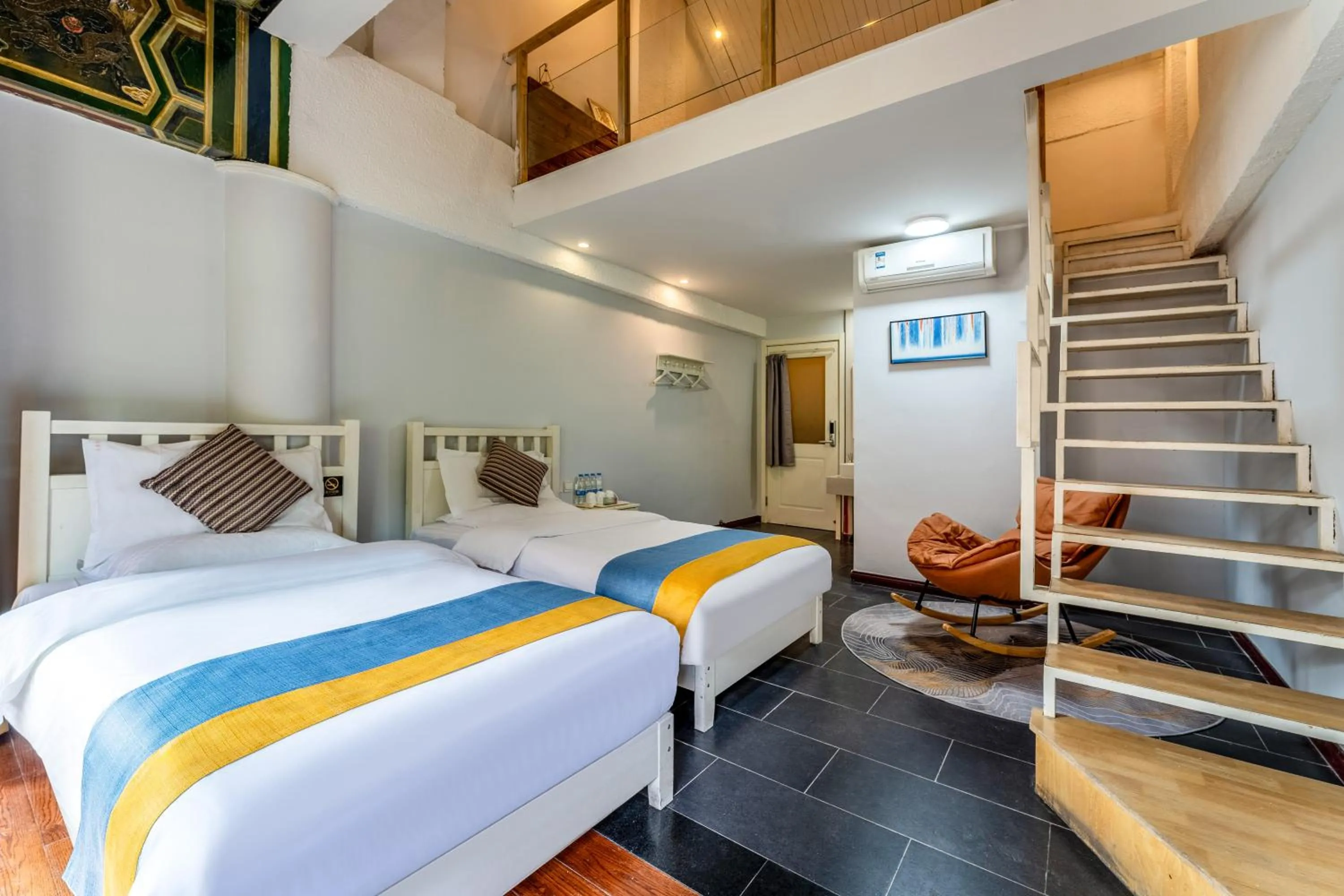 Bed in Xi'an See Tang Guesthouse