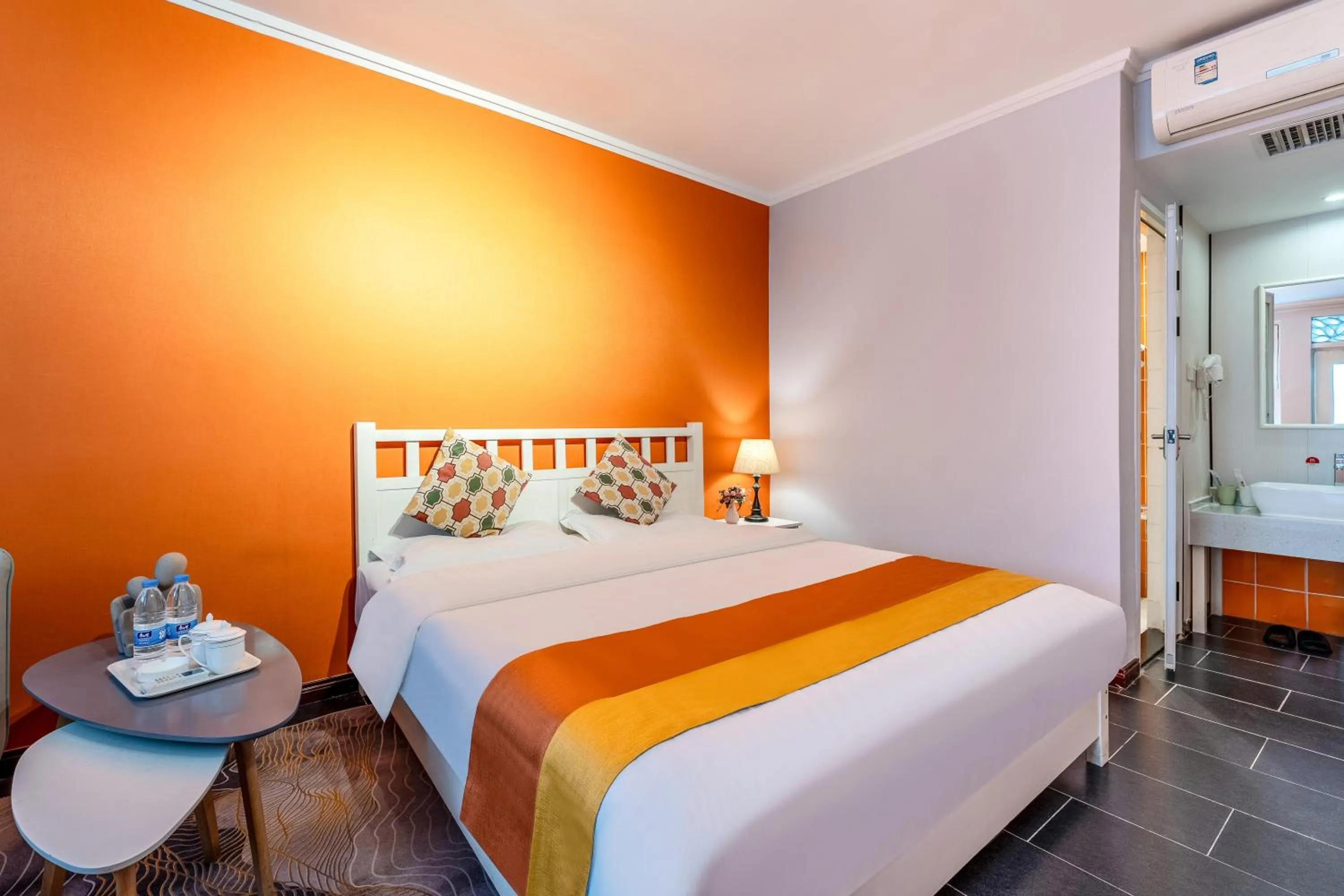 Bed in Xi'an See Tang Guesthouse